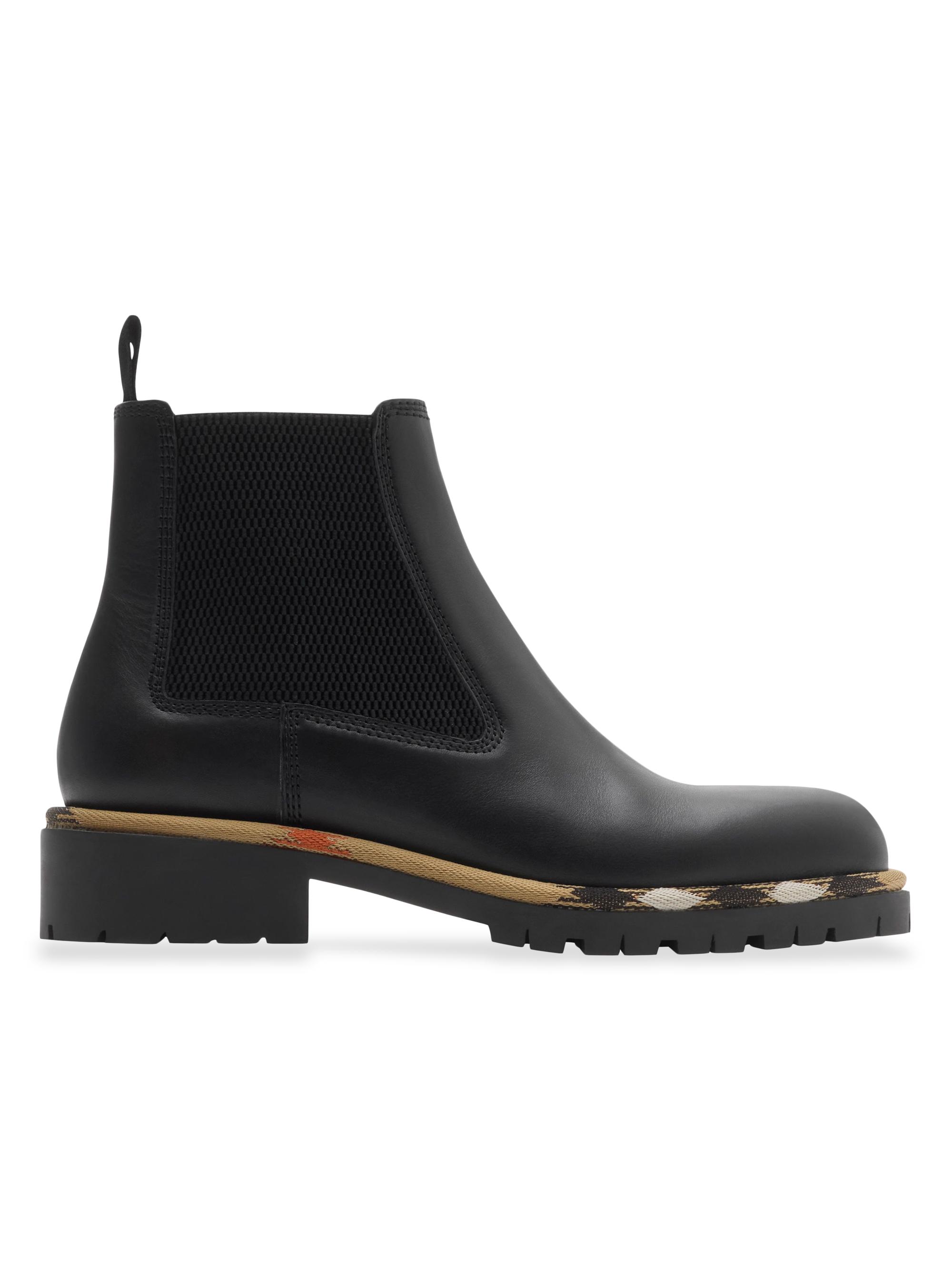 Burberry Gravel 35MM Chelsea Boots | Saks Fifth Avenue