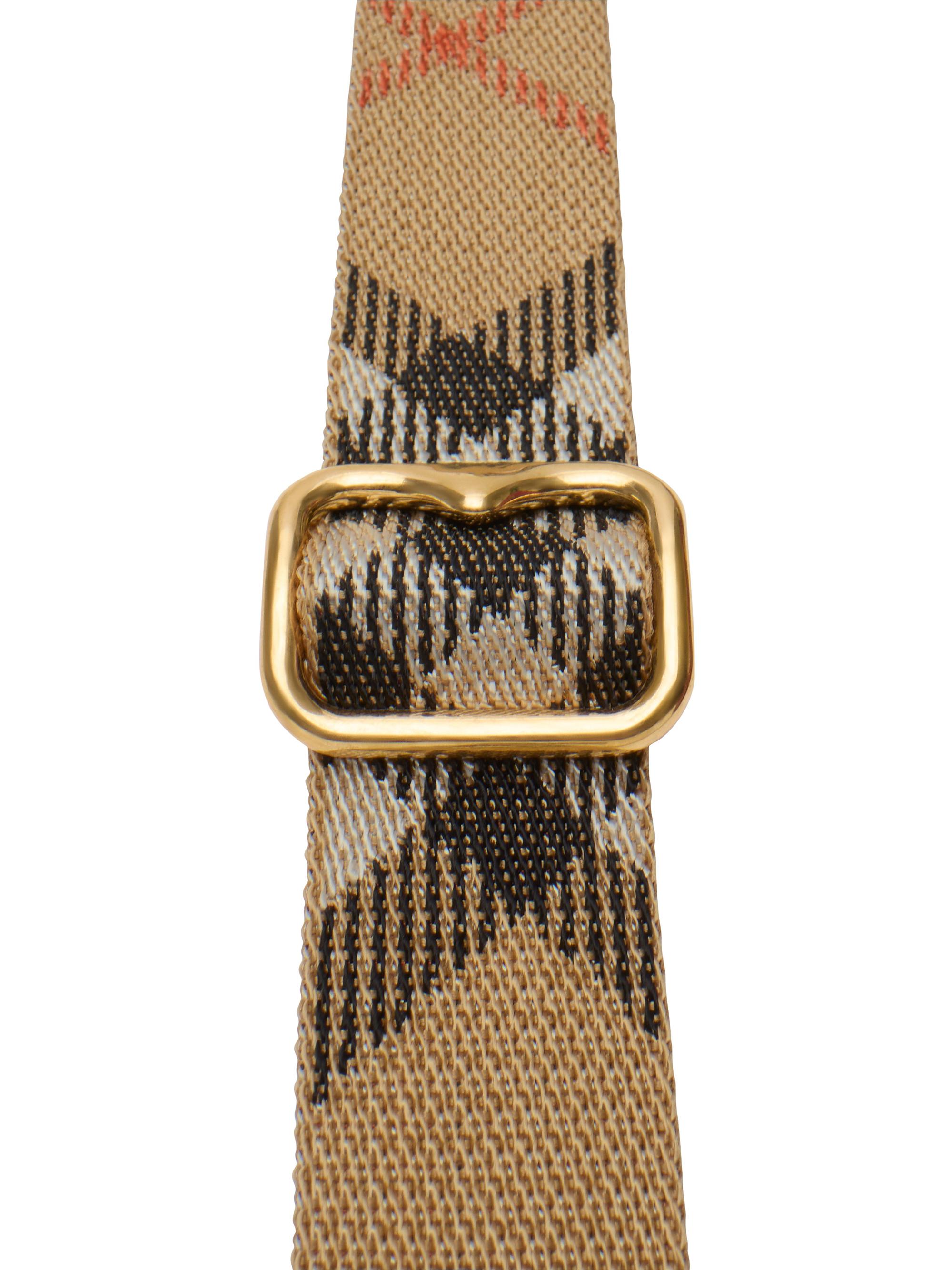 BURBERRY バーバリー　サコッシュ BURBERRY（バーバリー） ロゴ プリント ポシェット ブラック ナイロン