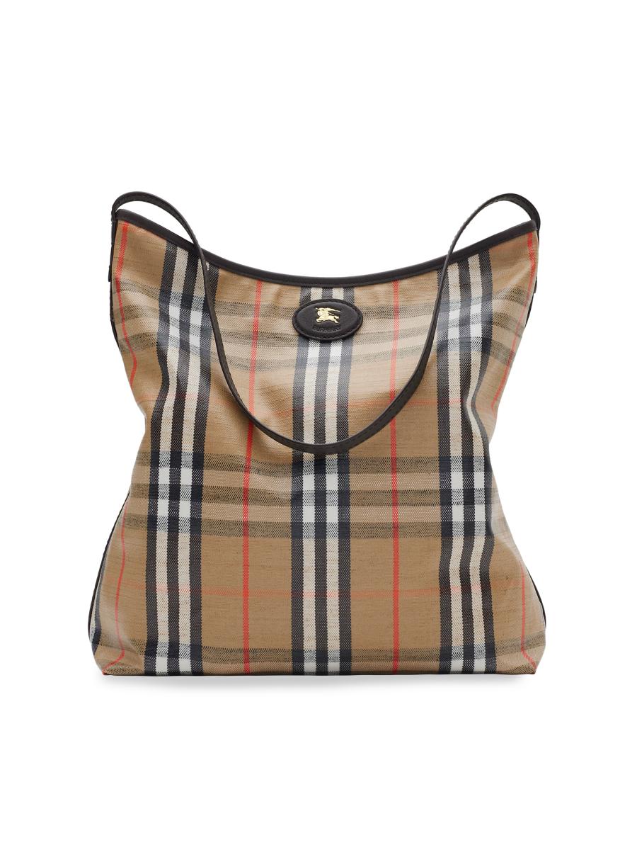ハンドバッグ Burberry Embroidered Canvas Highlands Handbag Burberry Highlands Coated Canvas Shoulder Bag | Nordstrom