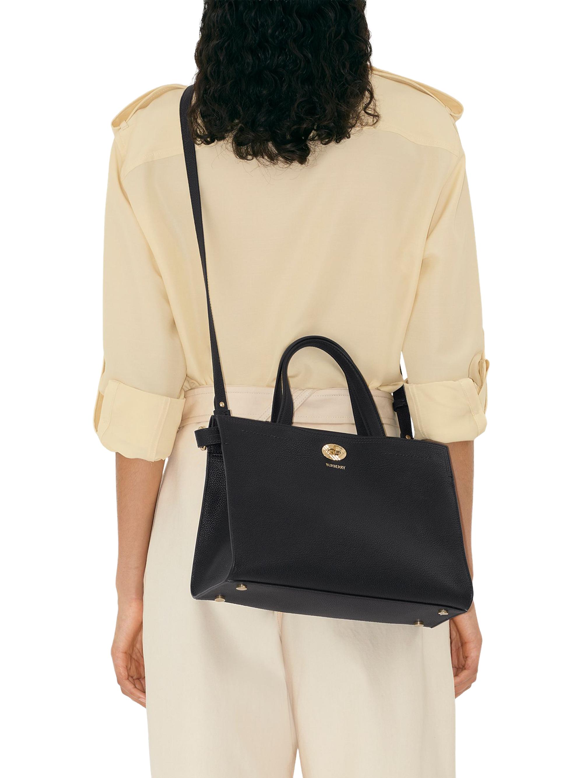 Burberry Cotswolds Leather Top Handle Bag | Saks Fifth Avenue