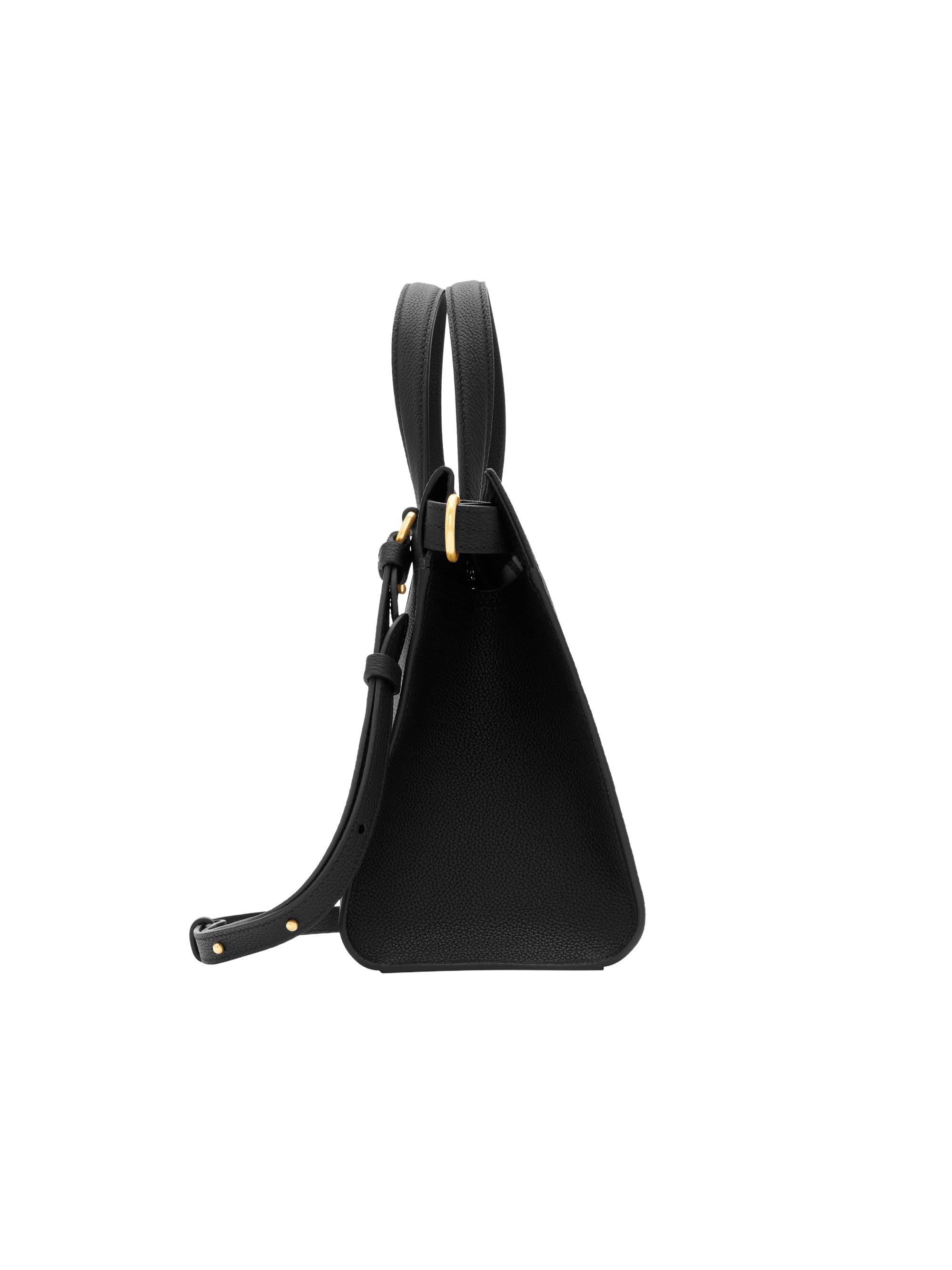 Burberry Cotswolds Leather Top Handle Bag | Saks Fifth Avenue