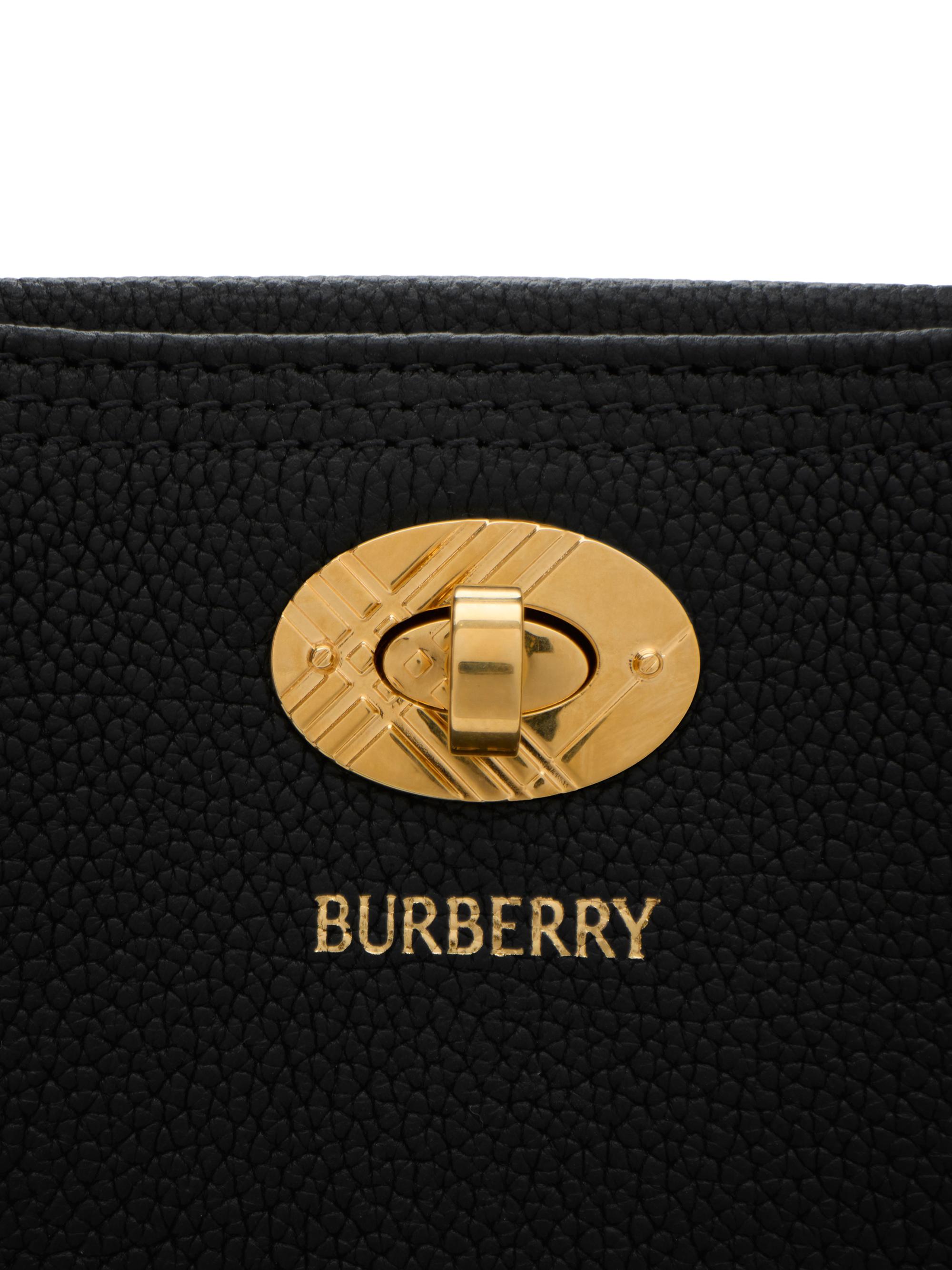 Burberry Cotswolds Leather Top Handle Bag | Saks Fifth Avenue