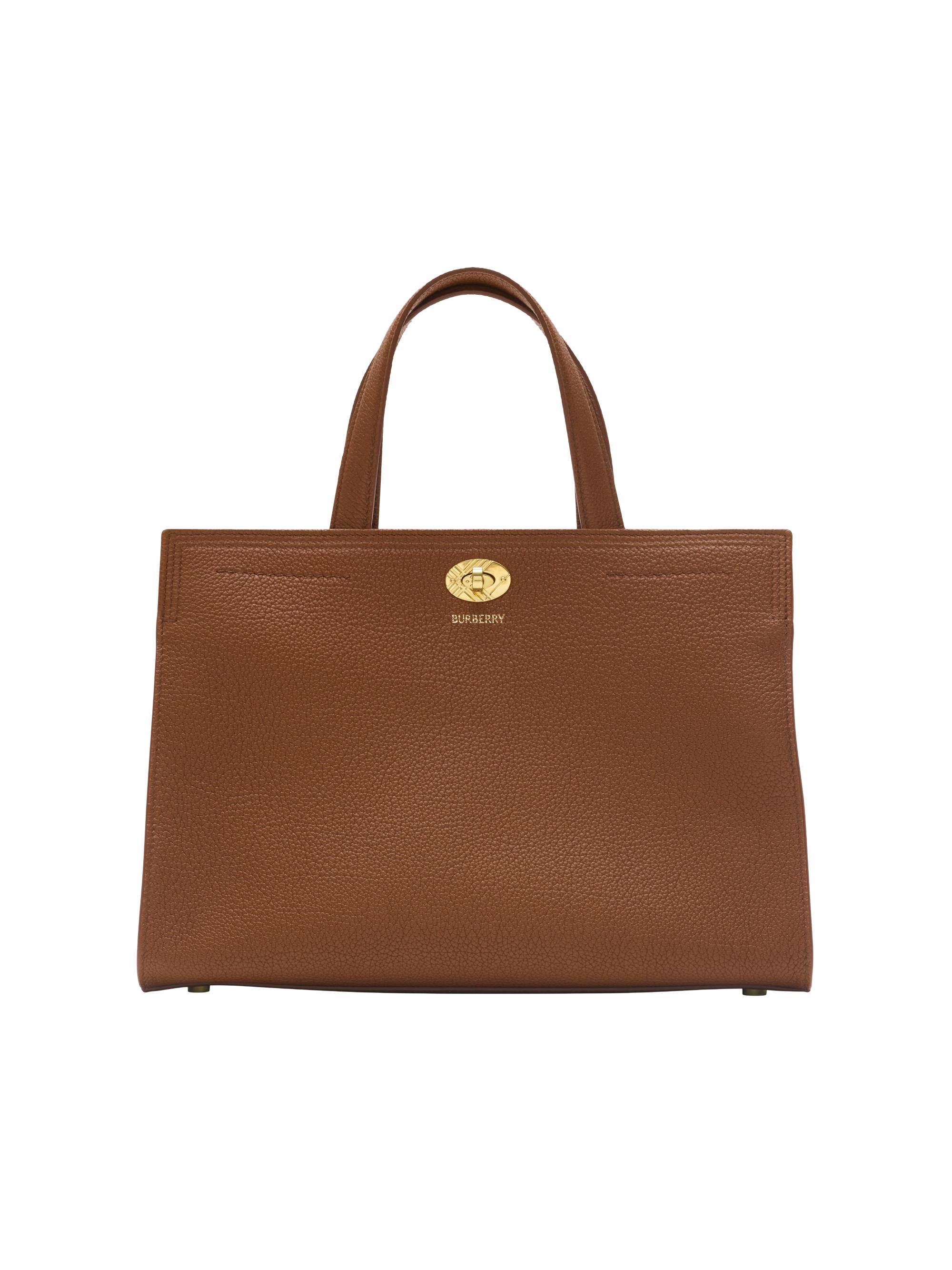 Burberry Cotswolds Leather Top Handle Bag | Saks Fifth Avenue