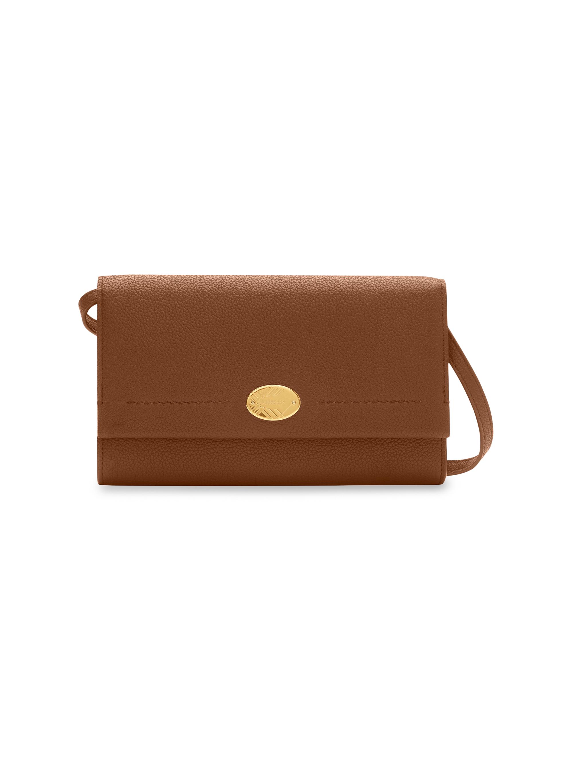 Burberry Women's Cotswolds Leather Shoulder Bag - Hazel