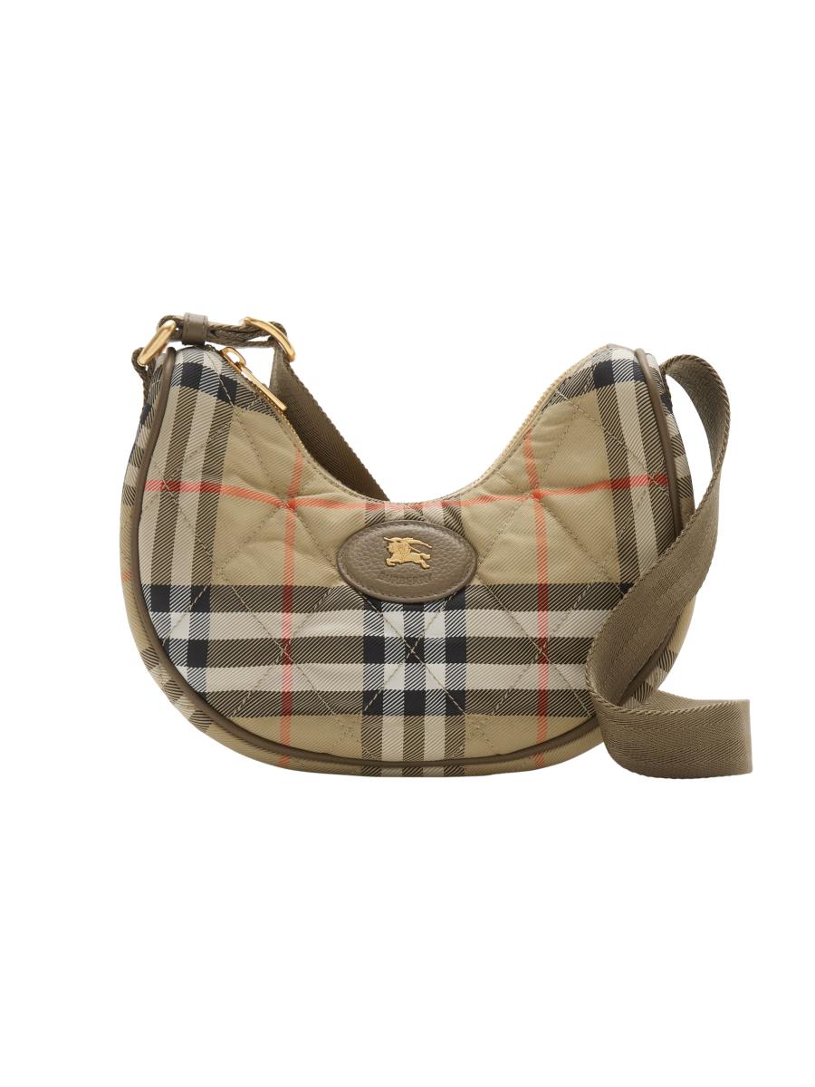 Burberry Check Horseshoe Crossbody Bag | Saks Fifth Avenue