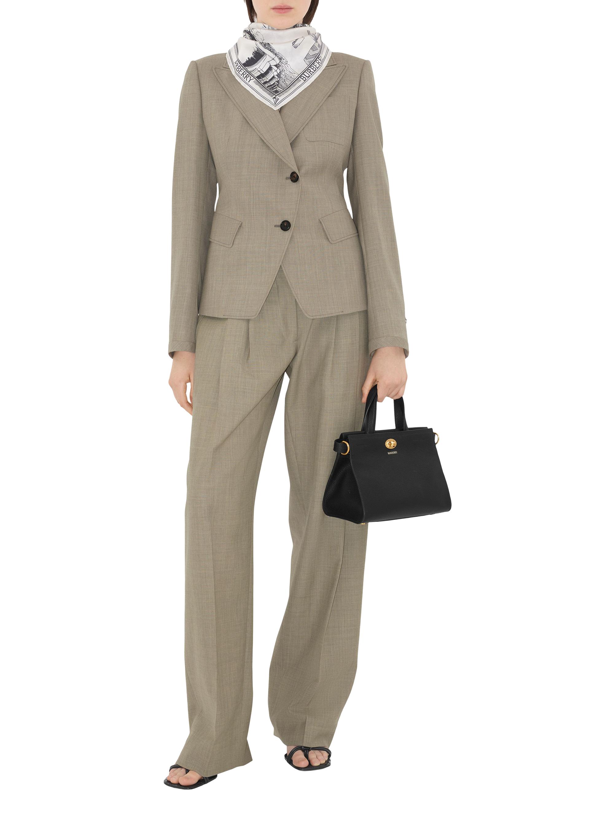 Burberry Cotswolds Leather Top Handle Bag | Saks Fifth Avenue