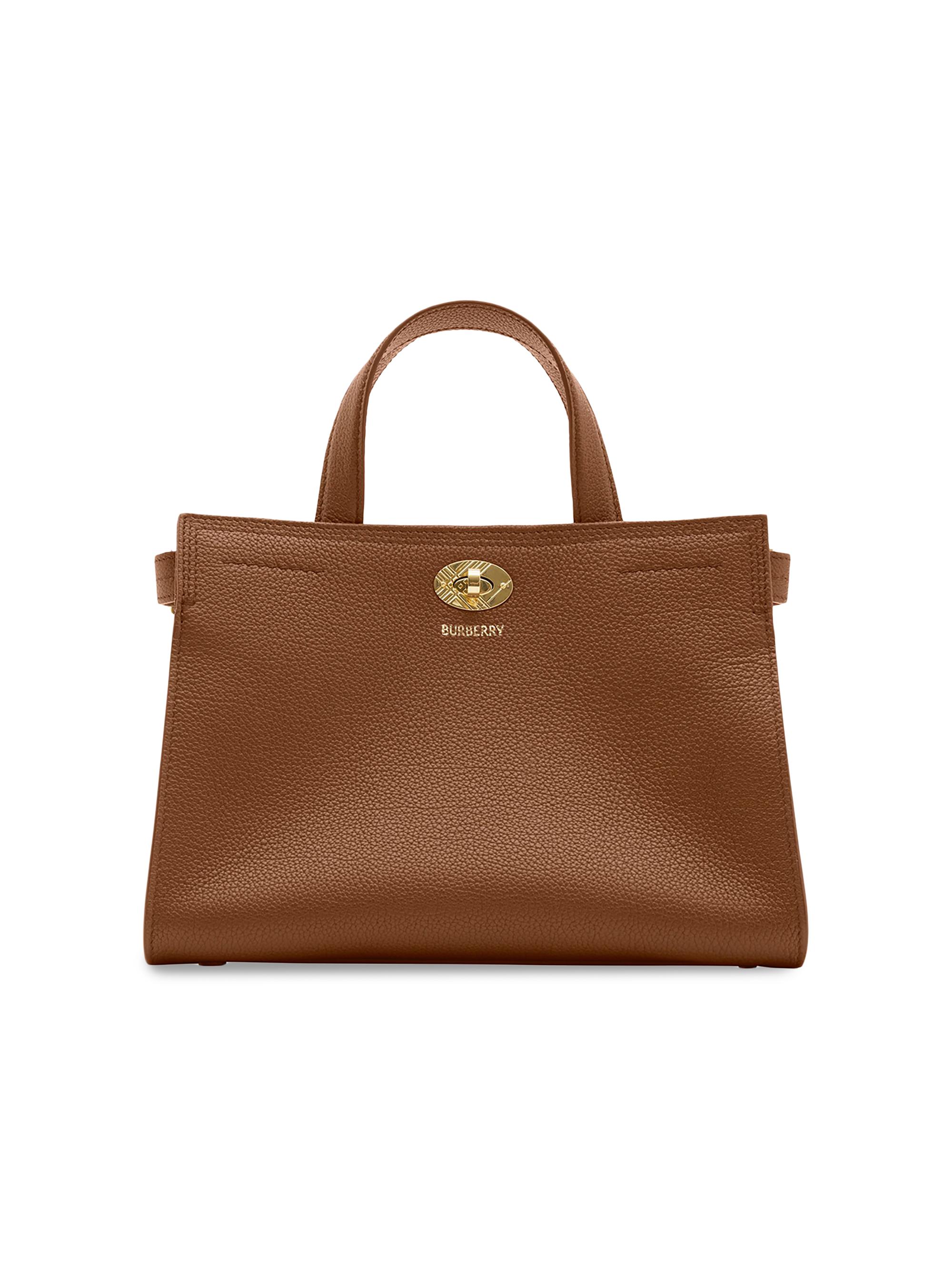 Burberry Cotswolds Leather Top Handle Bag | Saks Fifth Avenue