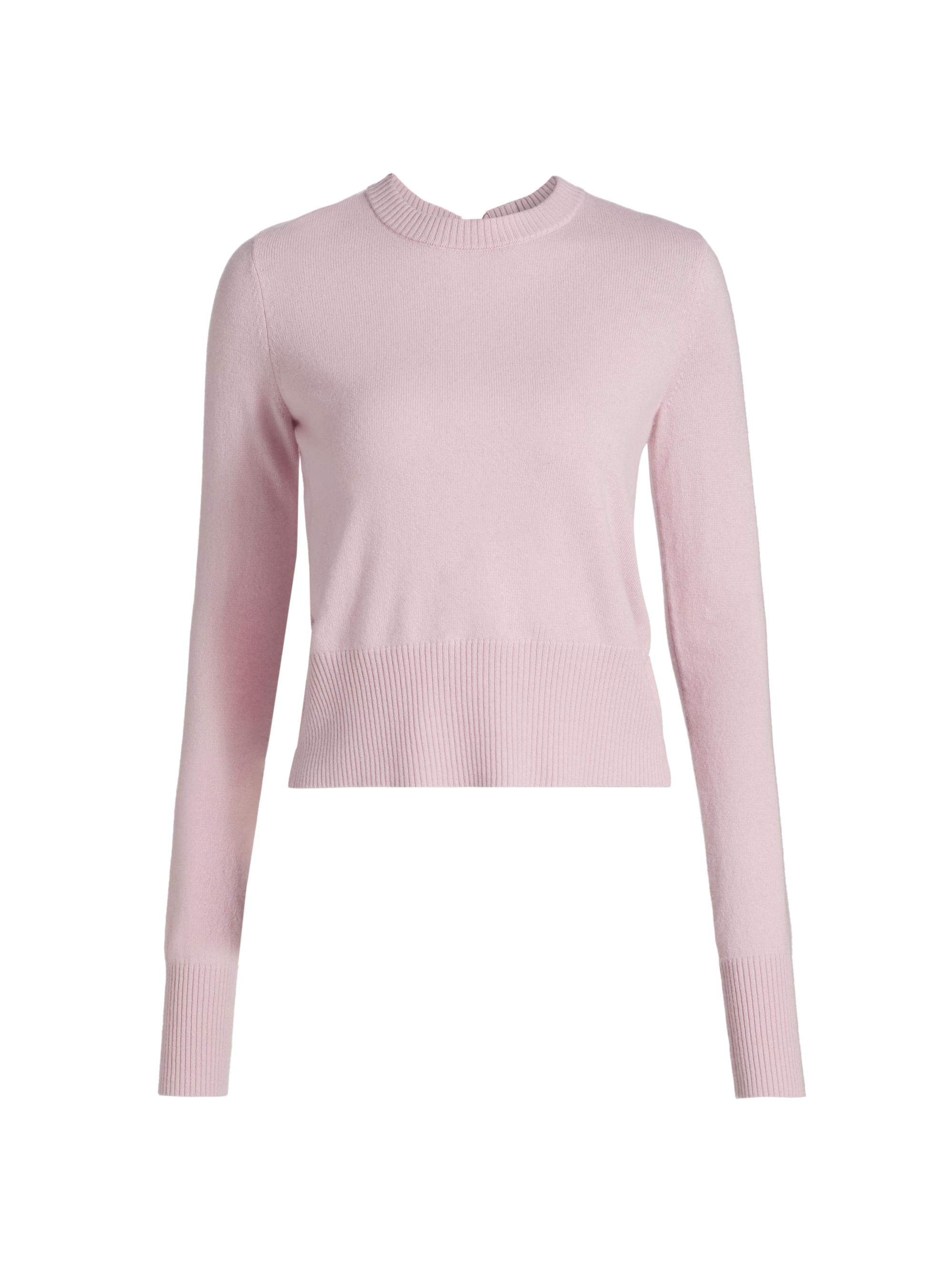 Aknvas Women's Caja Reversible Wool-Cashmere Knit Top - Pink