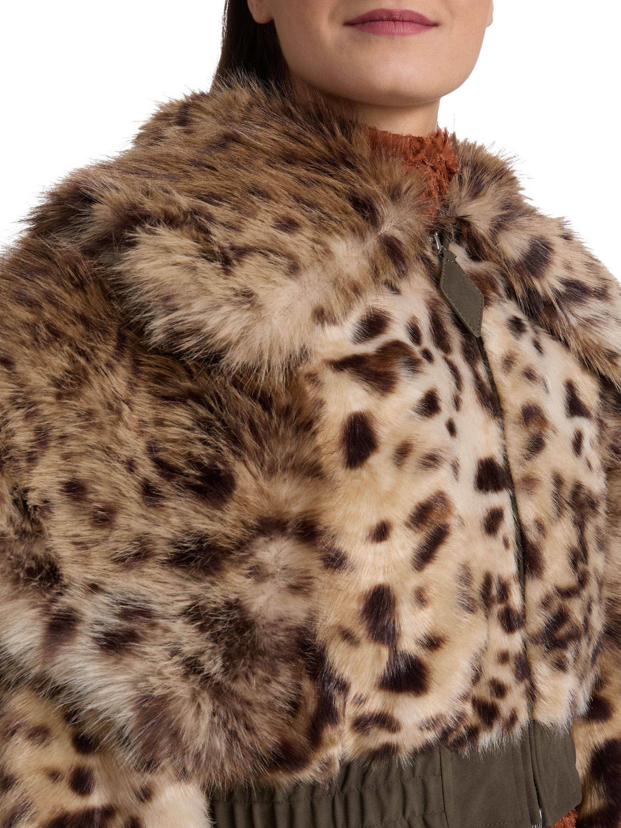 Aknvas Valde Faux Fur Lynx Bomber Jacket | Saks Fifth Avenue