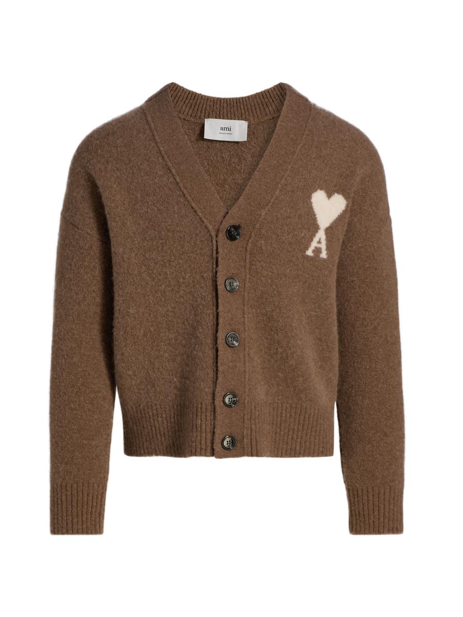 AMI Paris Ami de Coeur Cardigan | Saks Fifth Avenue