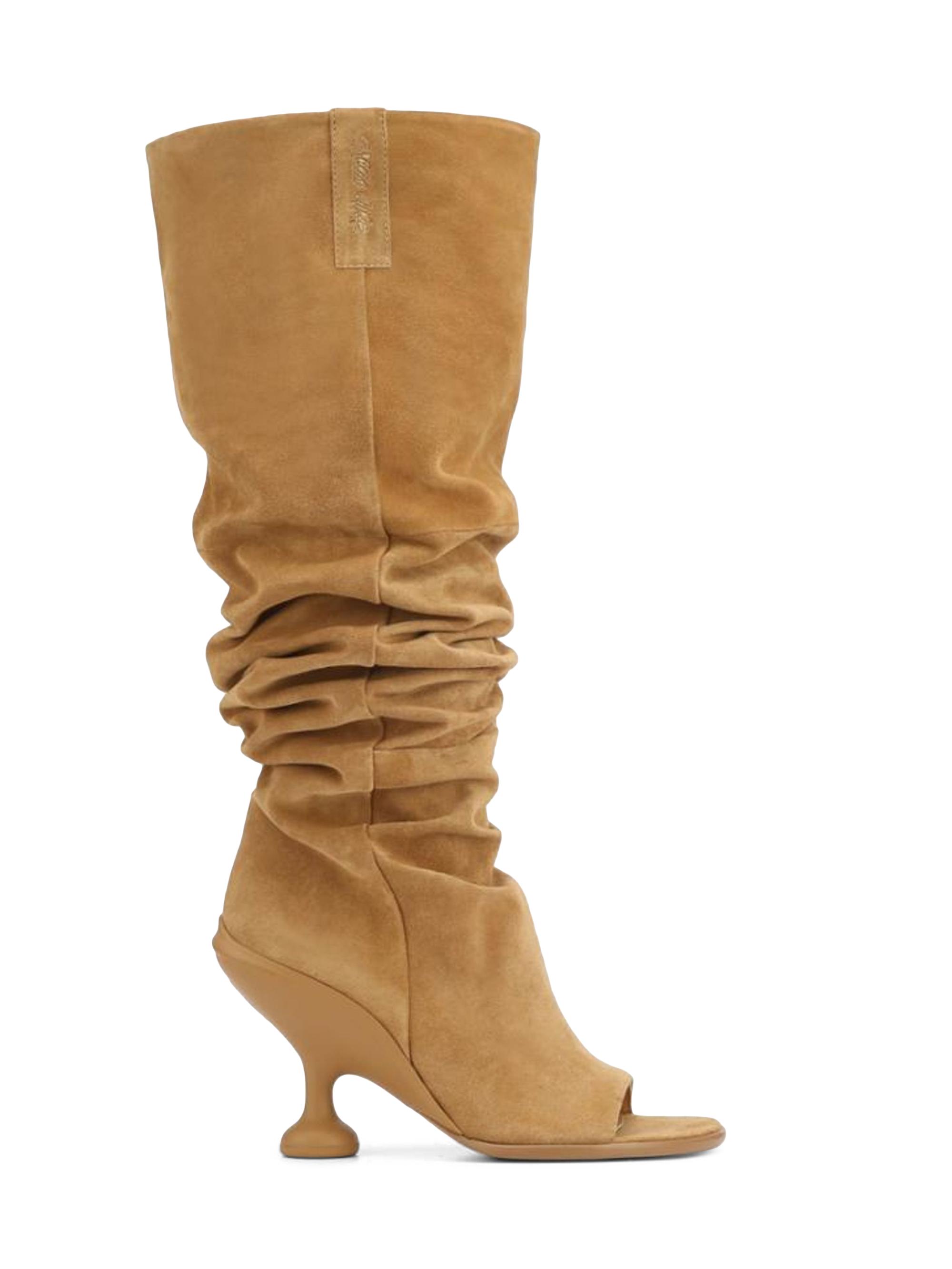 Naked Wolfe Women's Kind Boots - Cow Suede Camel