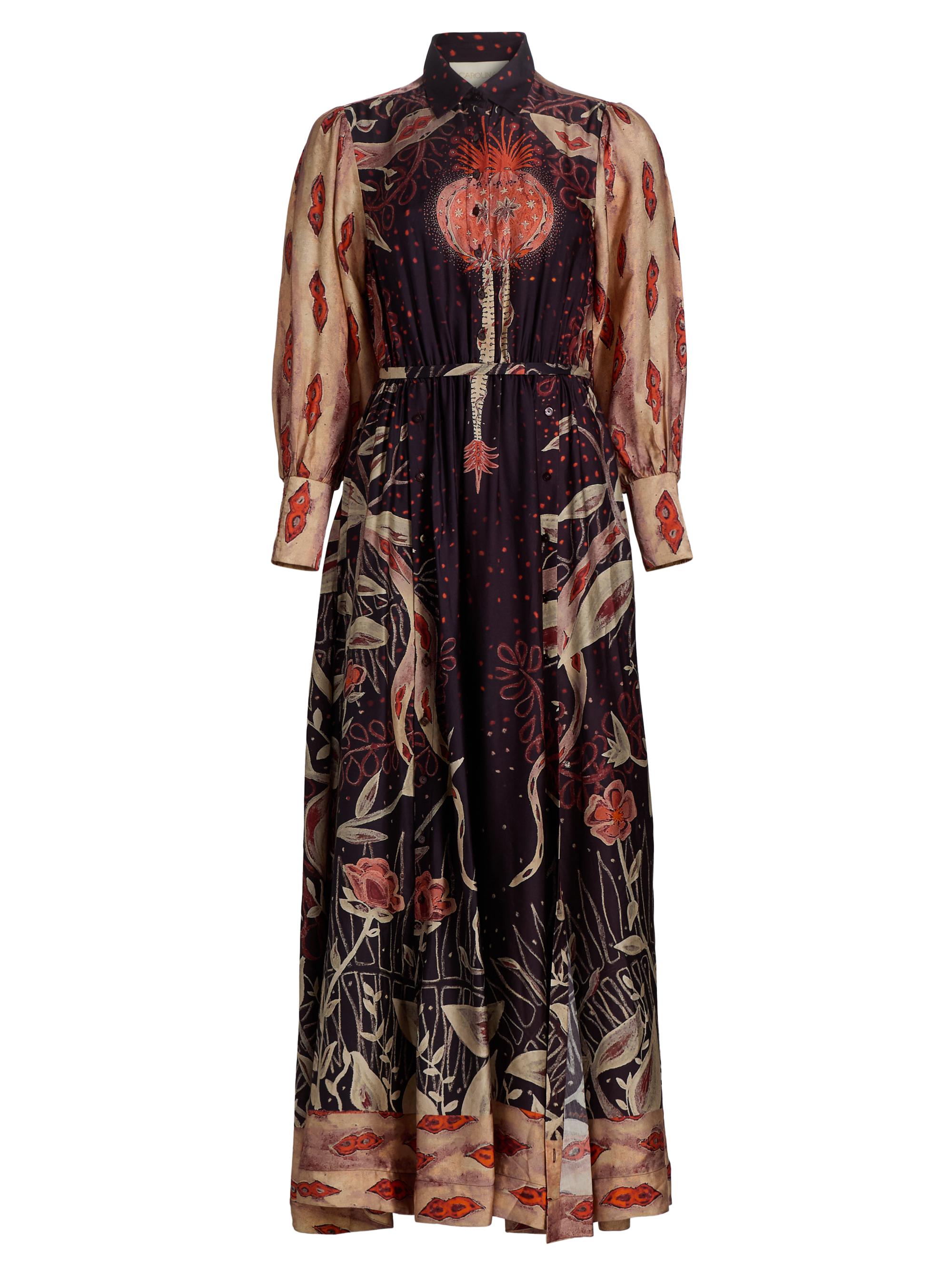 Carolina K Women's Elisetta Printed Maxi Dress - Maraca