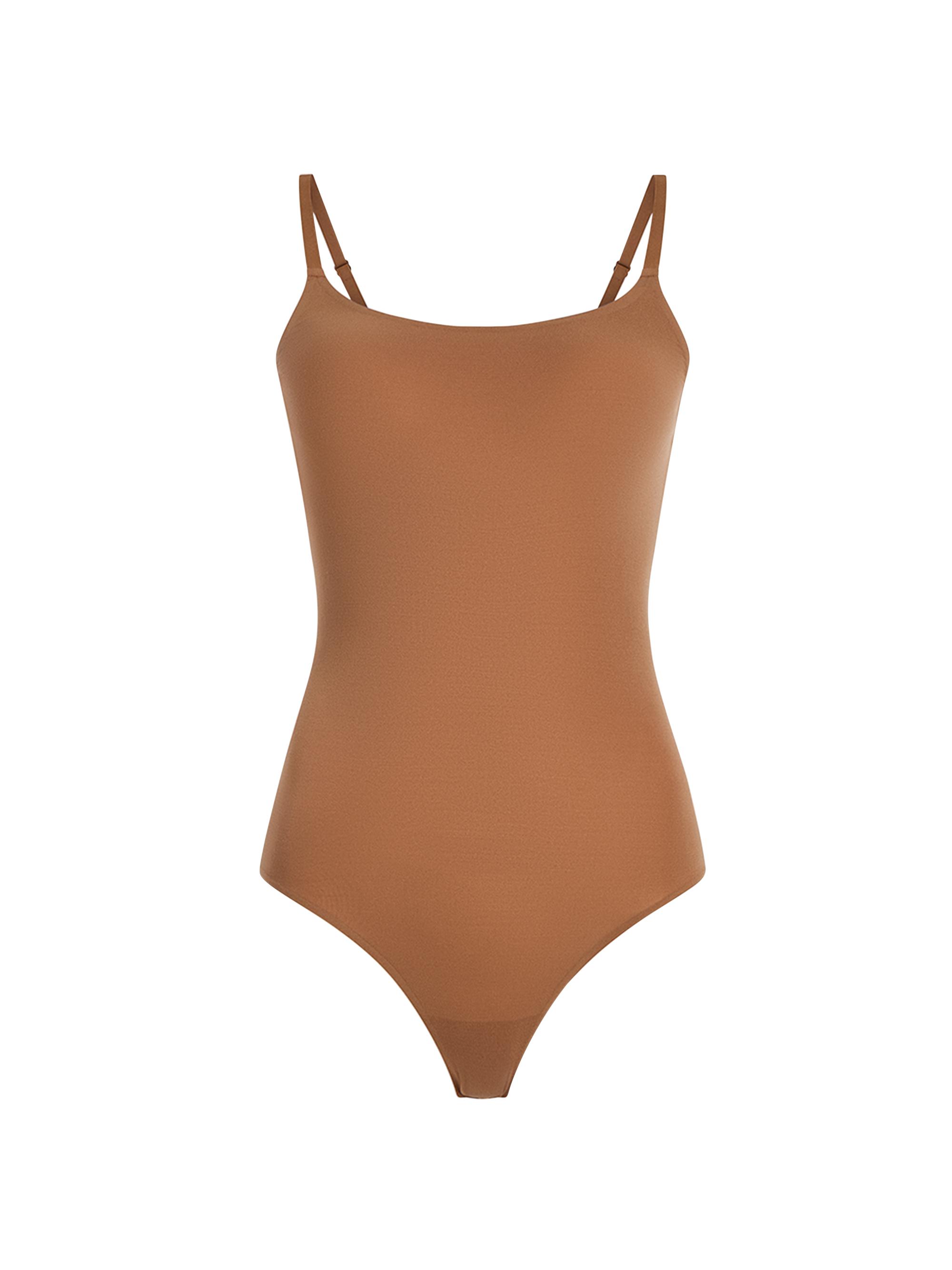 Commando Women's Knit Ballet Cami Bodysuit - Brown