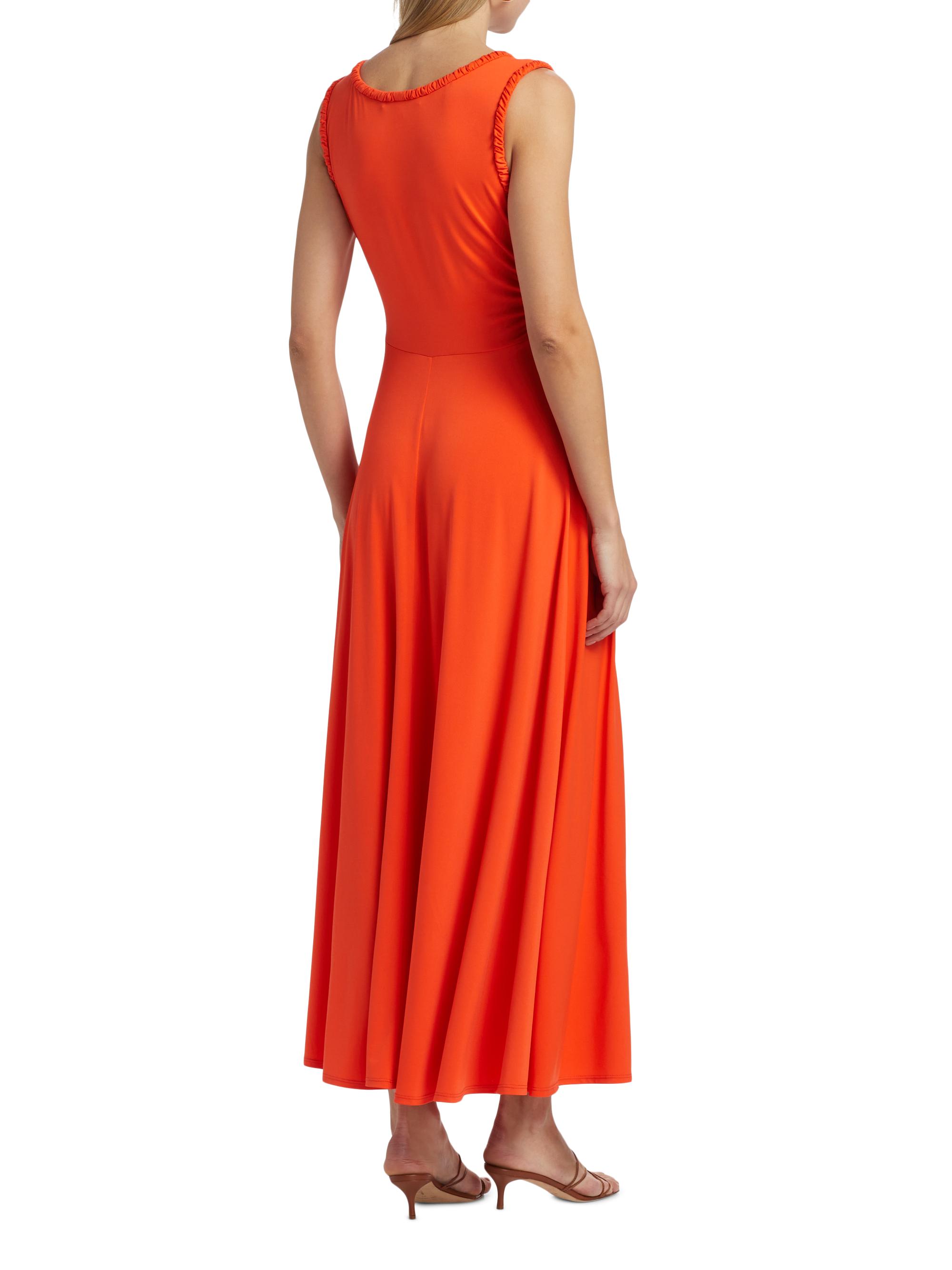 Derek Lam 10 Crosby Misha Ruched Jersey Midi-Dress | Saks Fifth Avenue