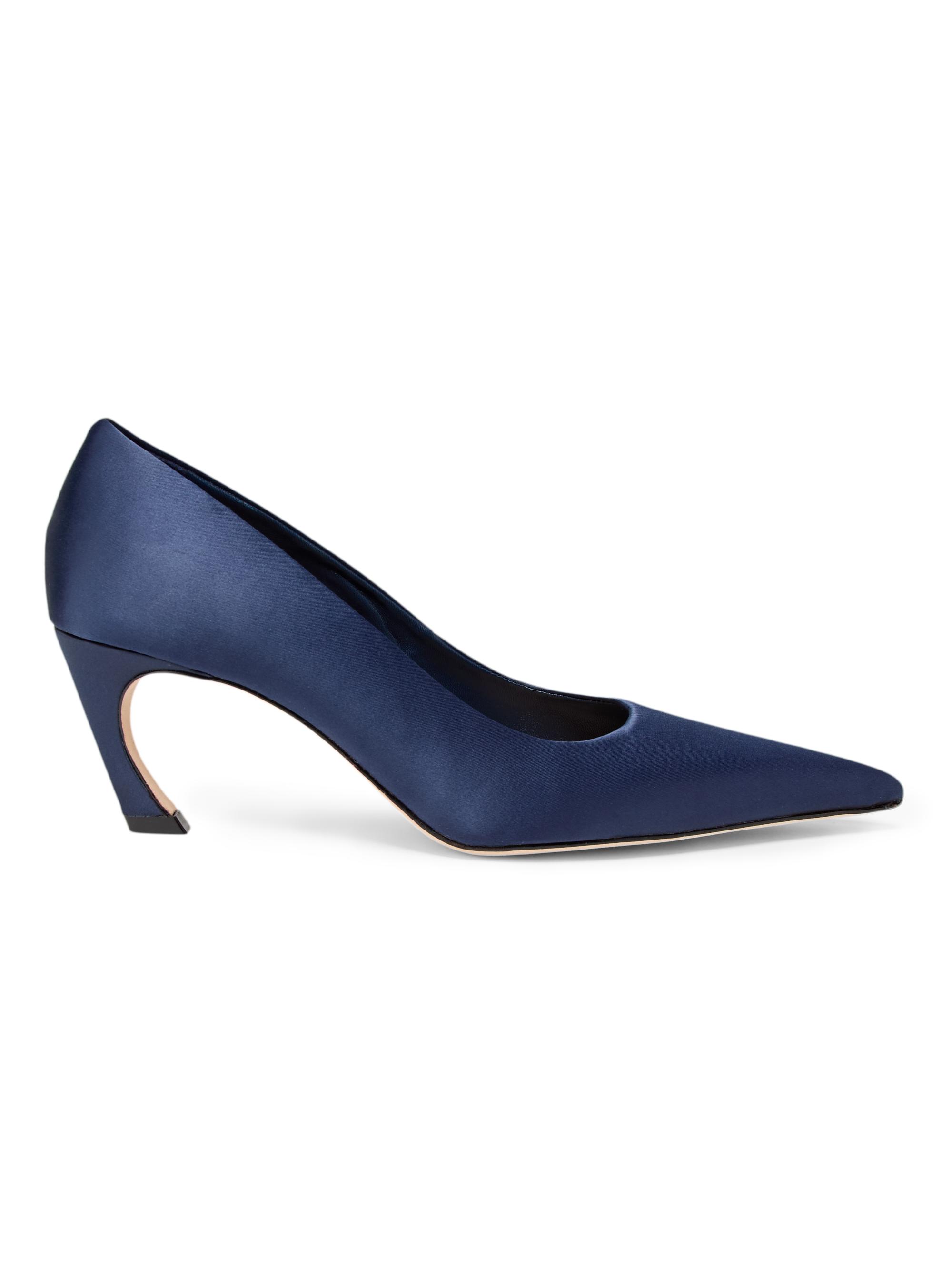 22élevé Women's 65MM Satin Pumps - Navy