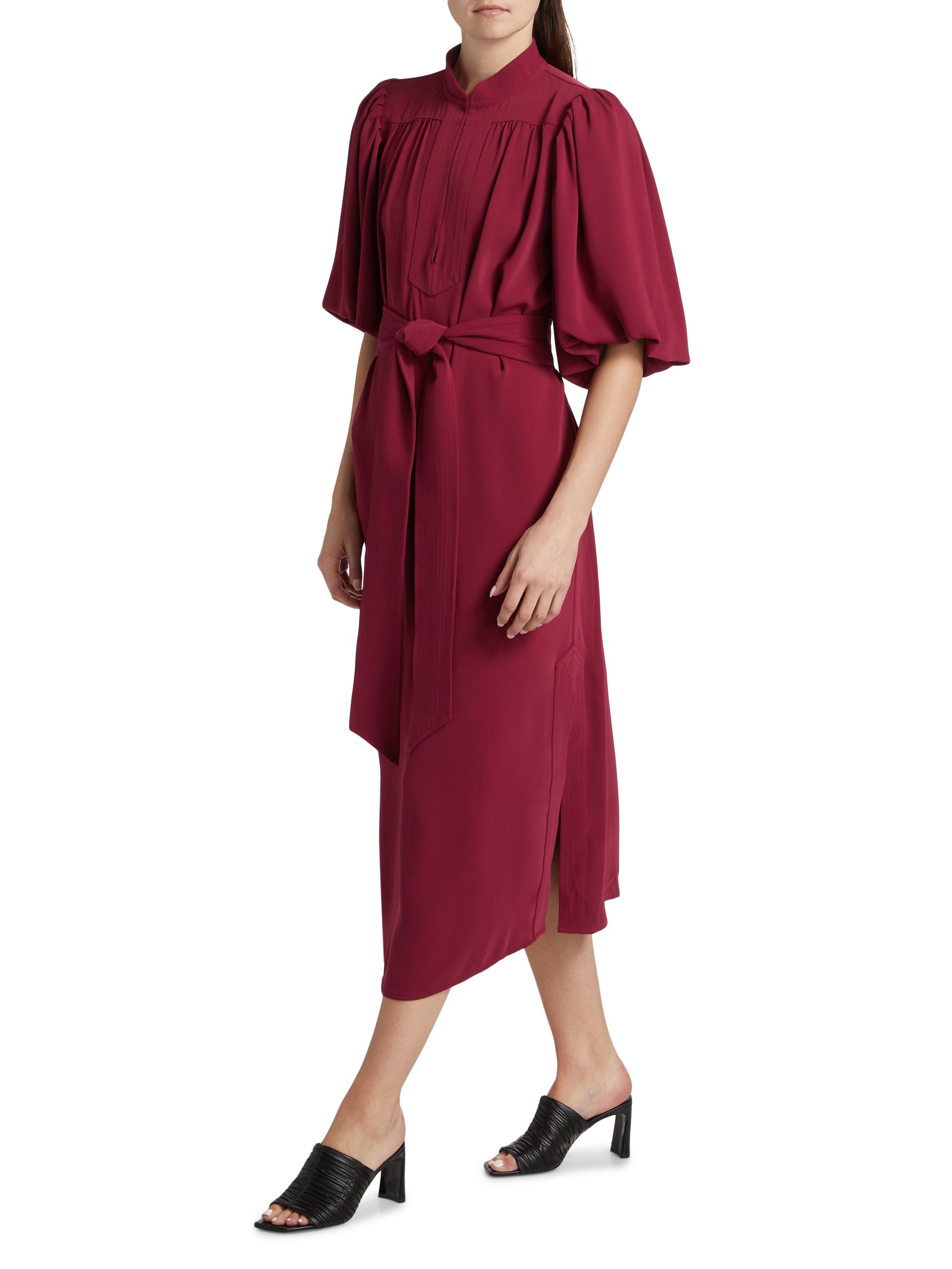 Figue Dani Tie-Waist Midi-Dress | Saks Fifth Avenue