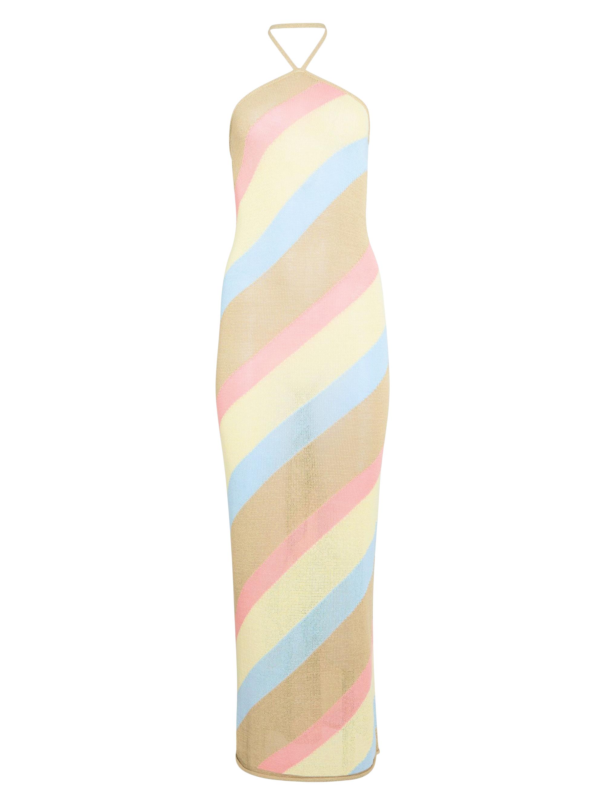 Ser.o.ya Women's Dree Knit Maxi Dress - Yellow Peach Stone Ice