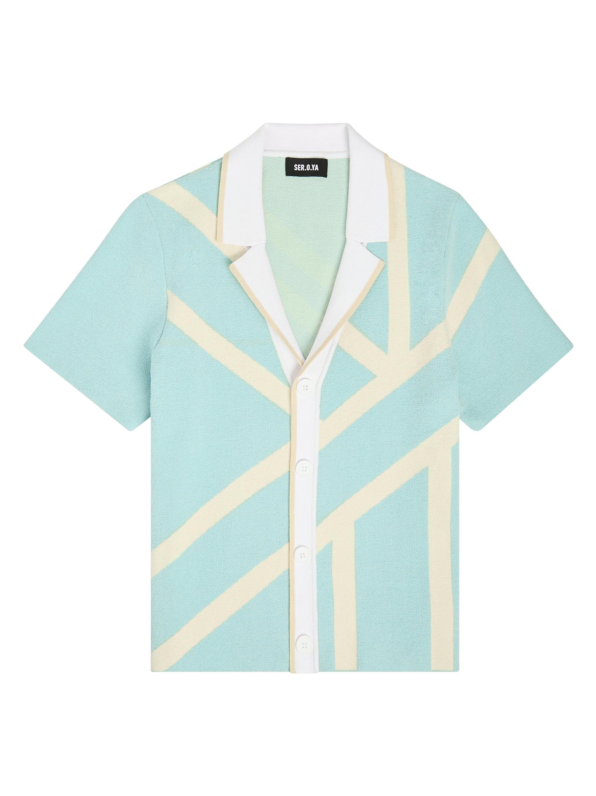 Ser.o.ya Men's Lei Shirt - Pale Yellow