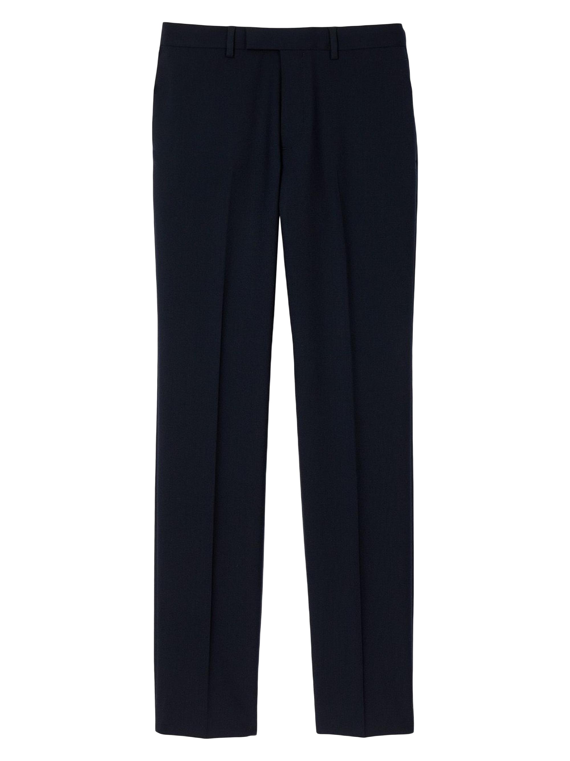 Sandro Men's Wool Suit Trousers - Navy Blue