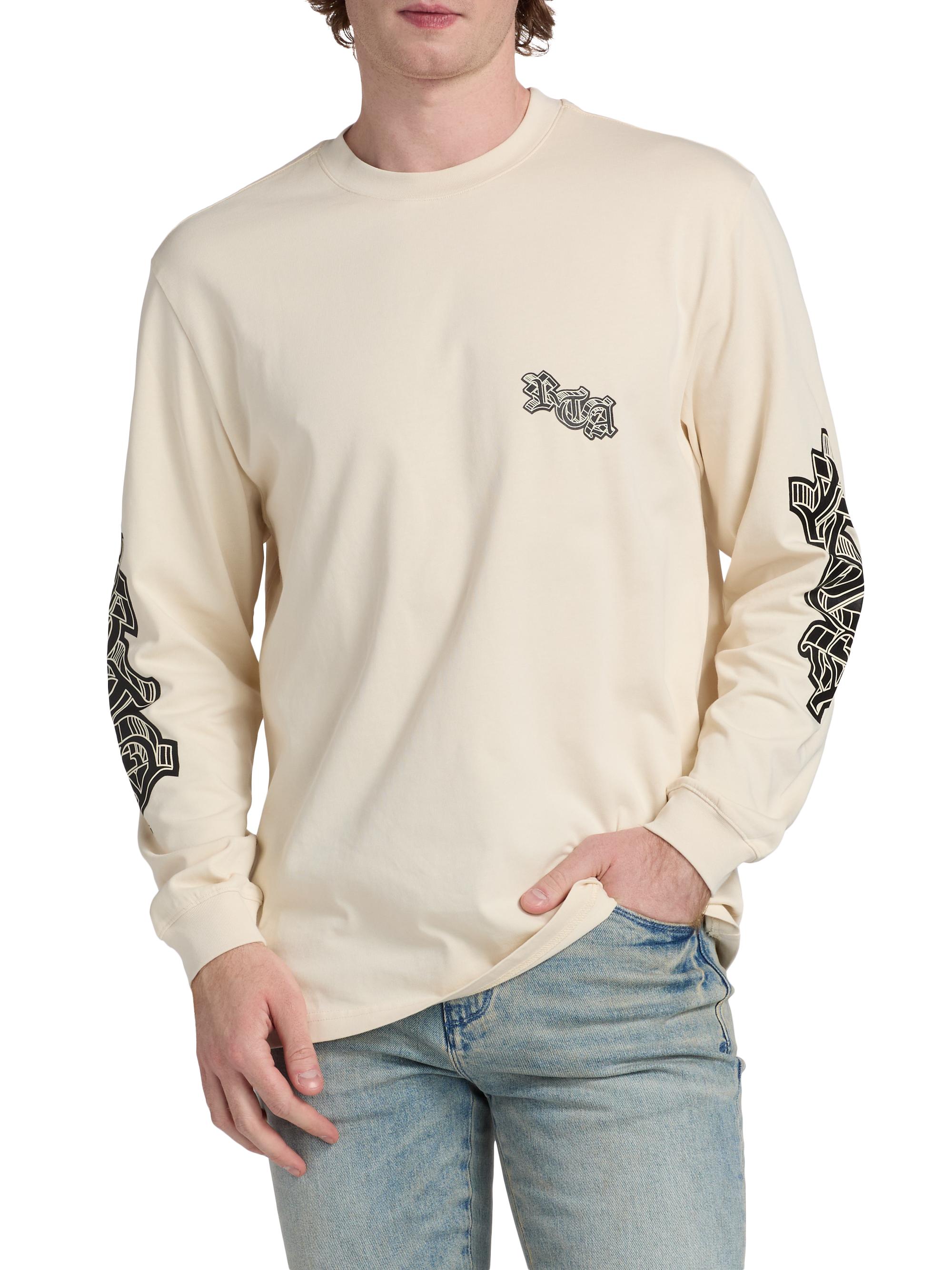 RTA Paradise Vice Lawrence Crewneck Top | Saks Fifth Avenue