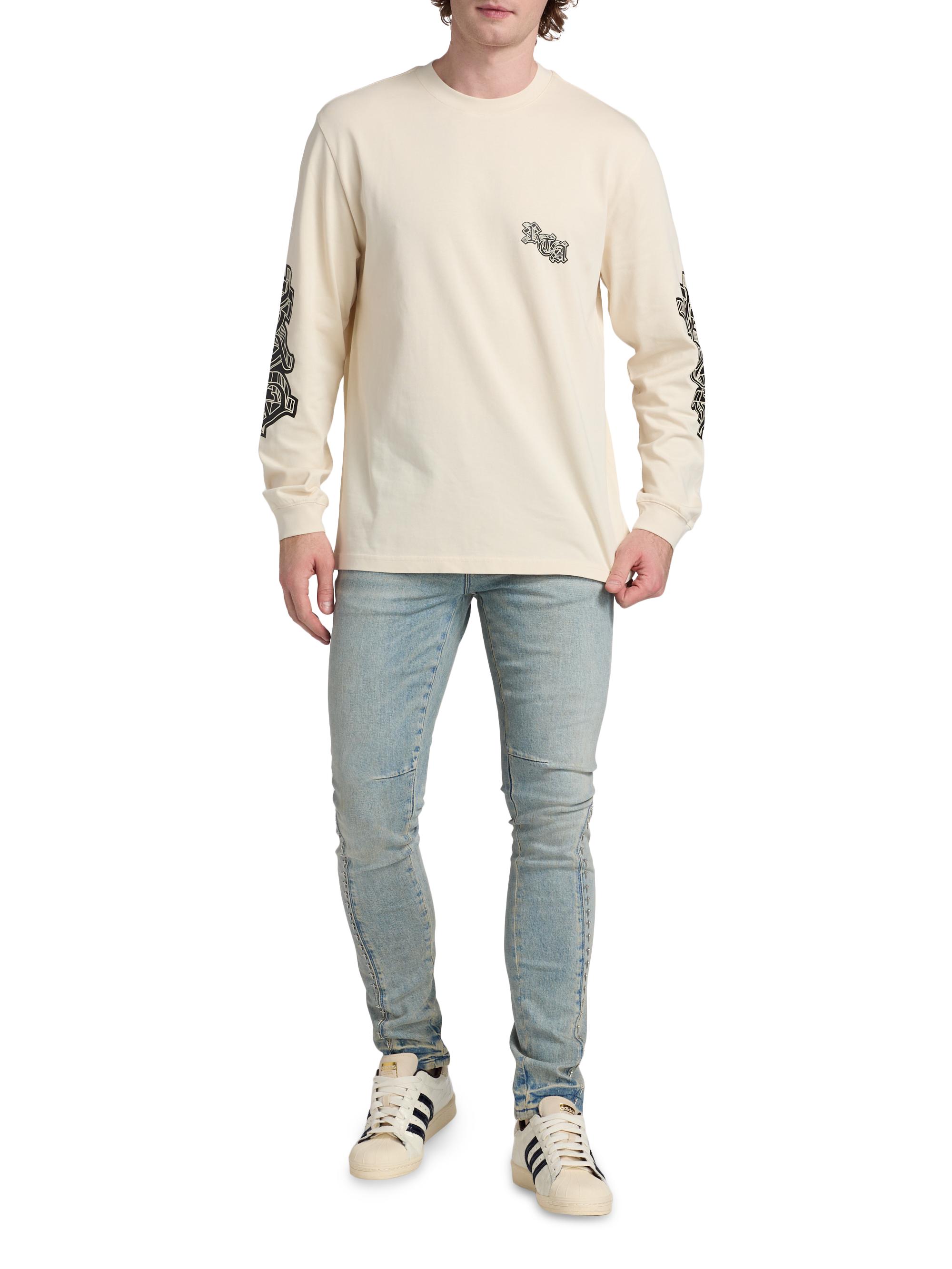 RTA Paradise Vice Lawrence Crewneck Top | Saks Fifth Avenue