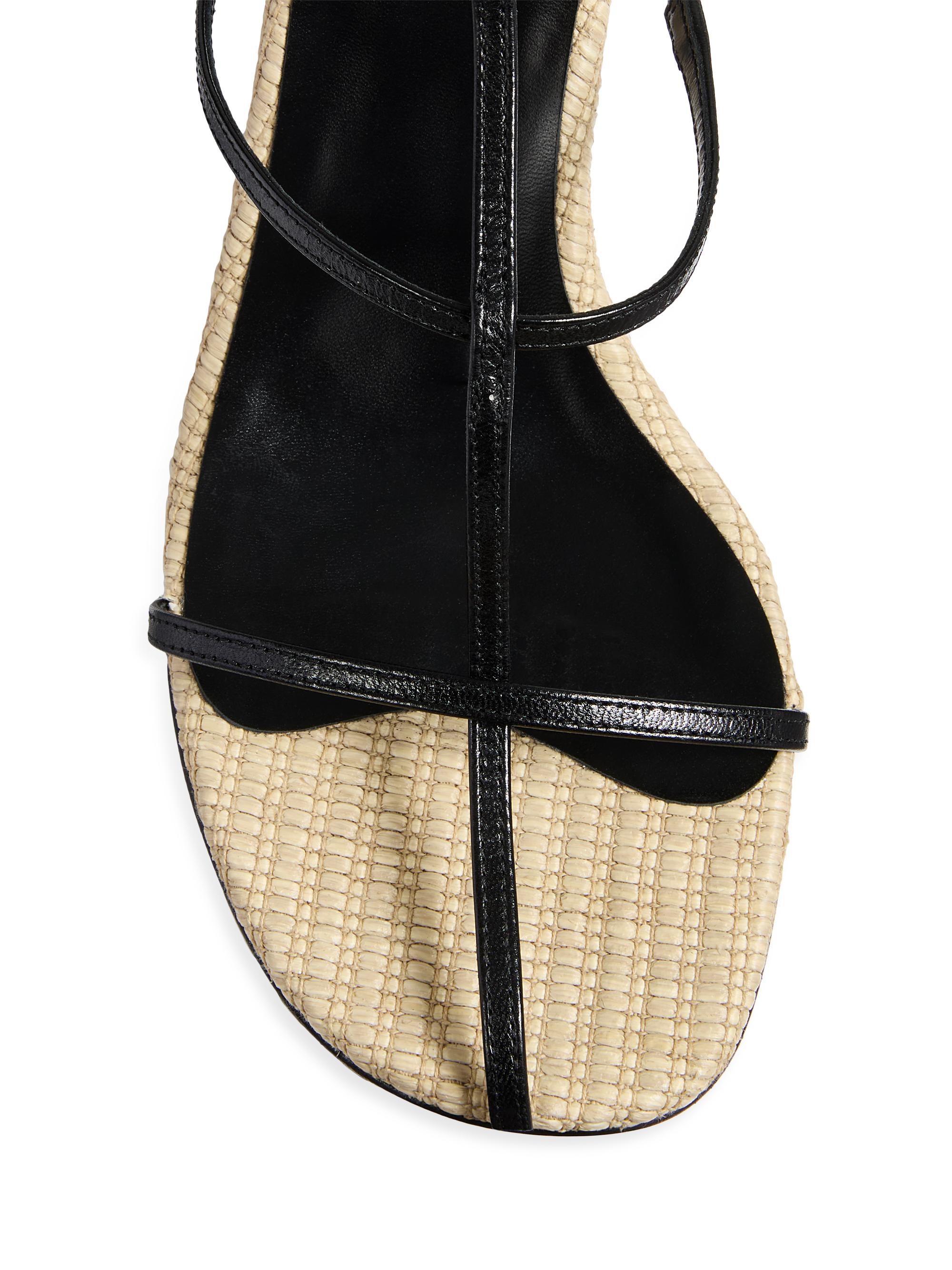 Cage 75MM Leather Sandals