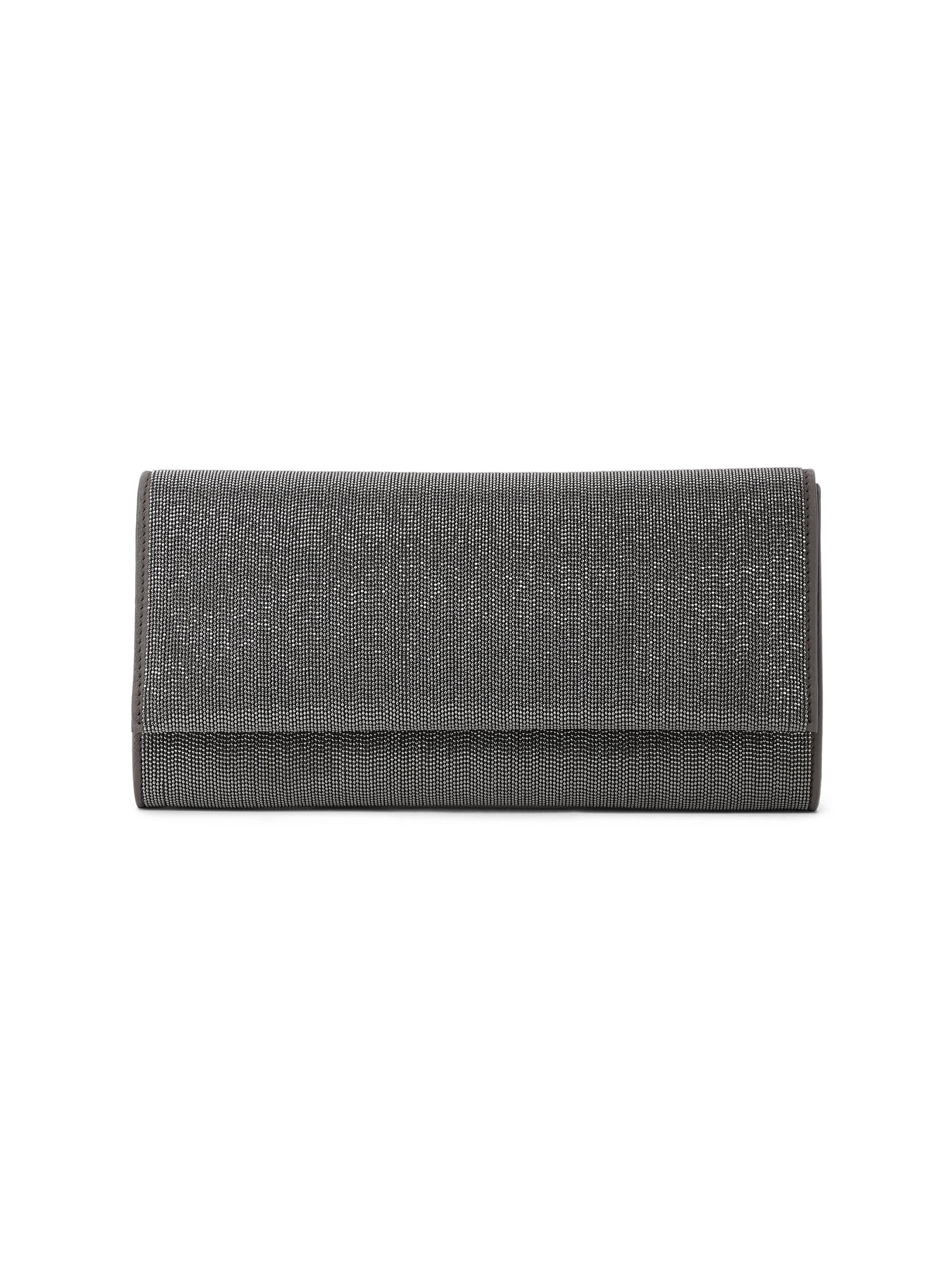 Brunello Cucinelli Women's Precious Clutch Bag - Lignite