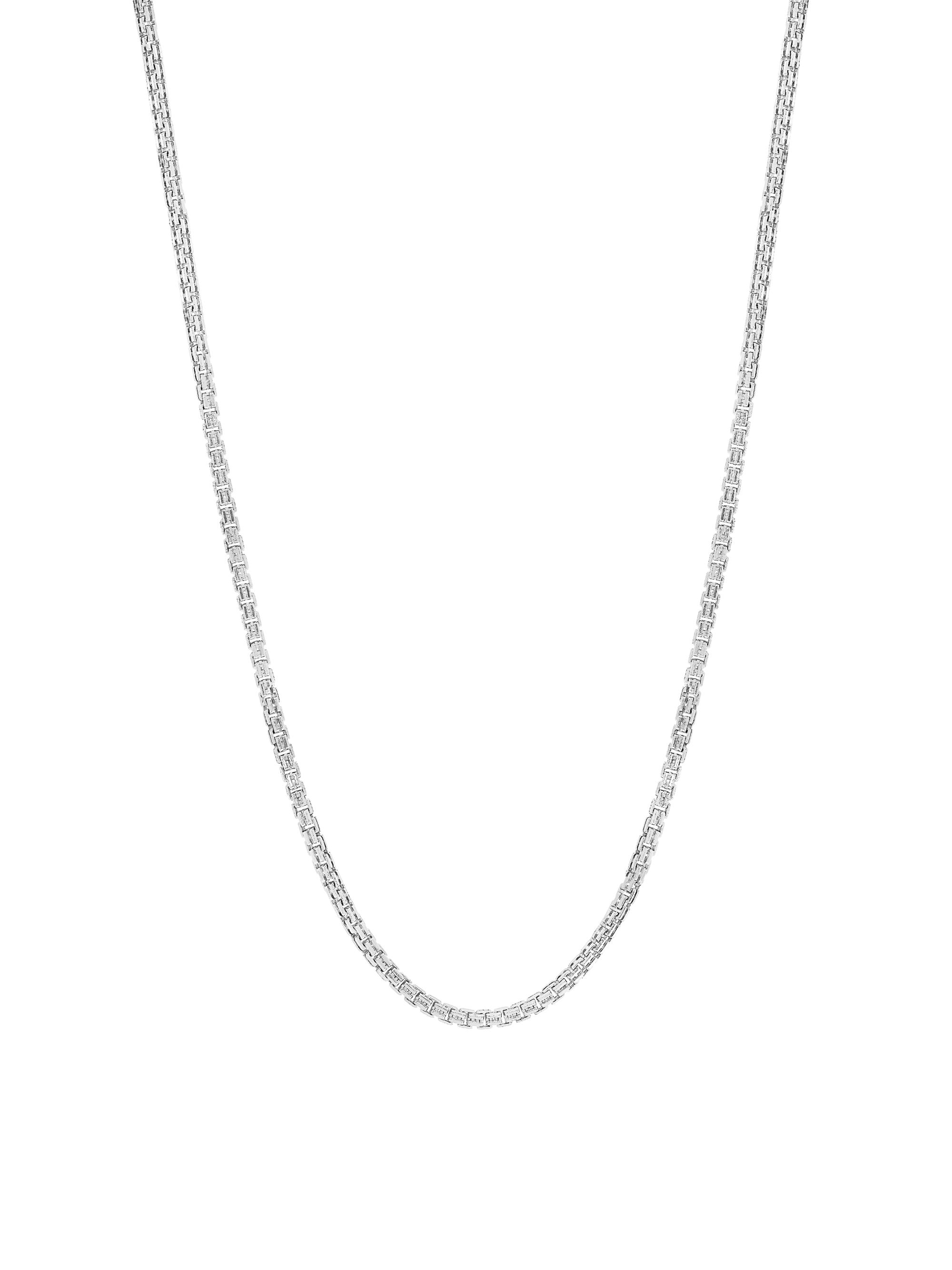 アクセサリー plllllleeeasse silver chain necklace Saks Fifth Avenue Collection 925 Sterling Silver Chain