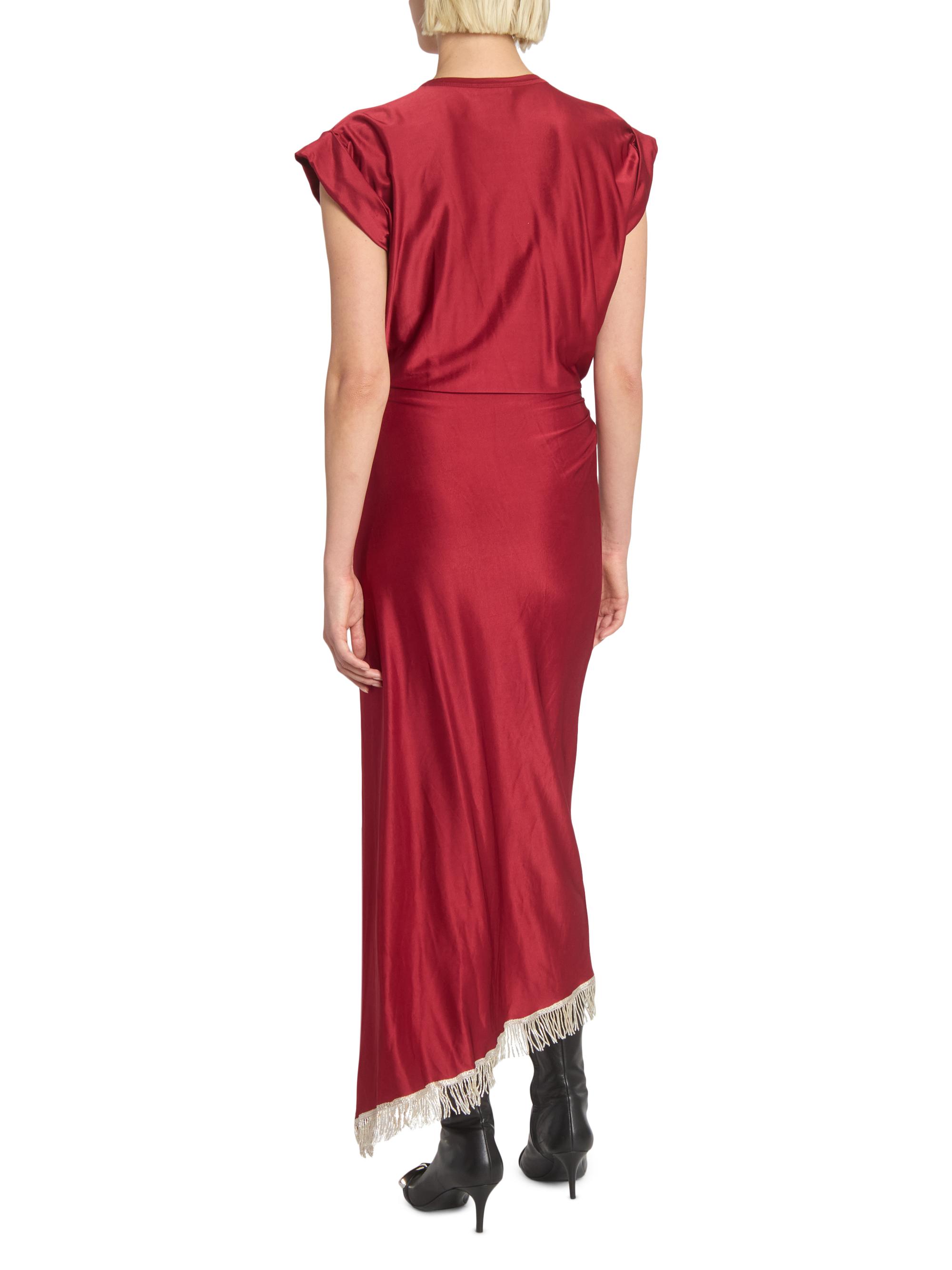 strapless open back dress Alma Mini Dress