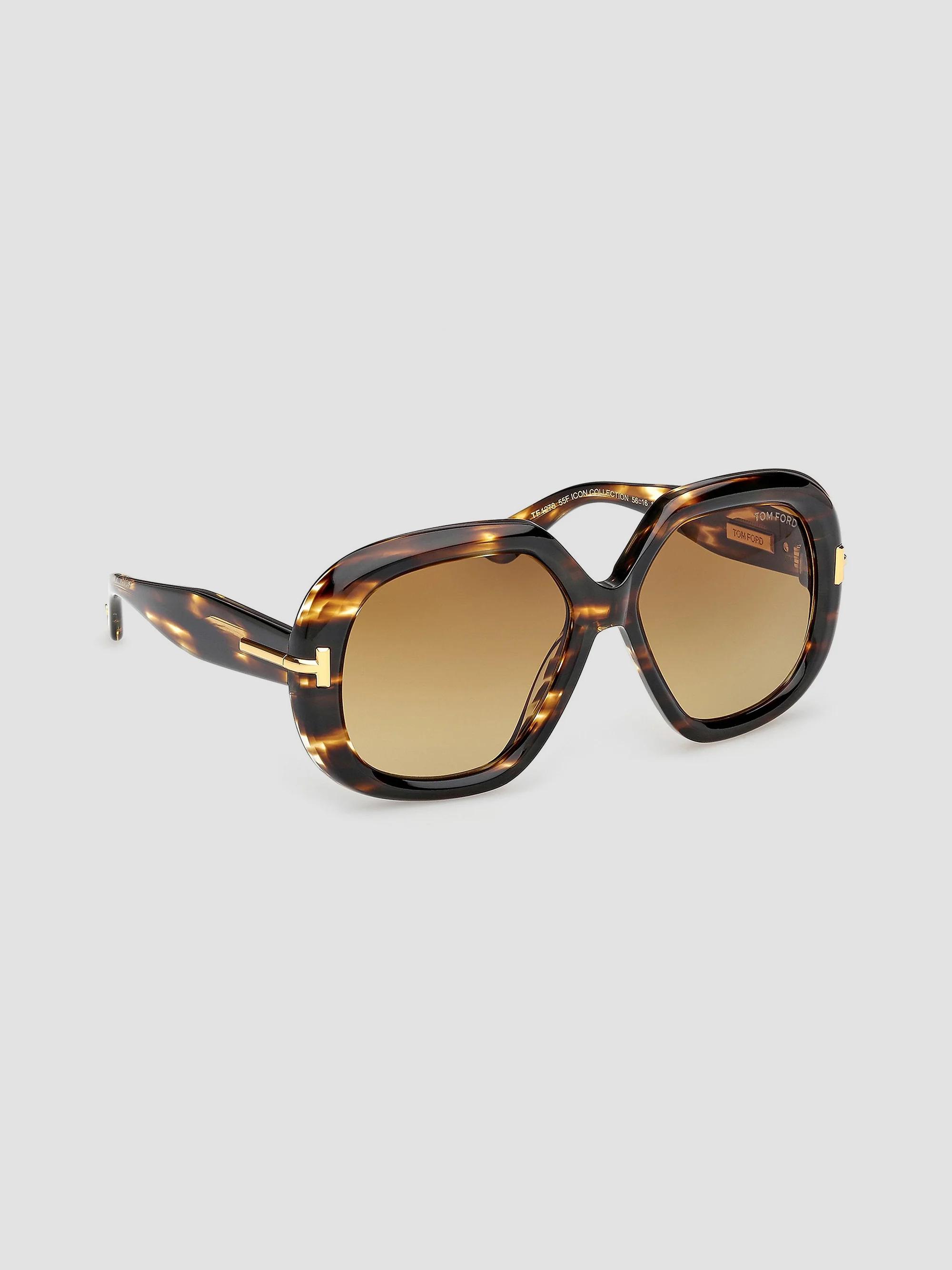 TOM FORD Icon 56MM Geometric Sunglasses | Saks Fifth Avenue