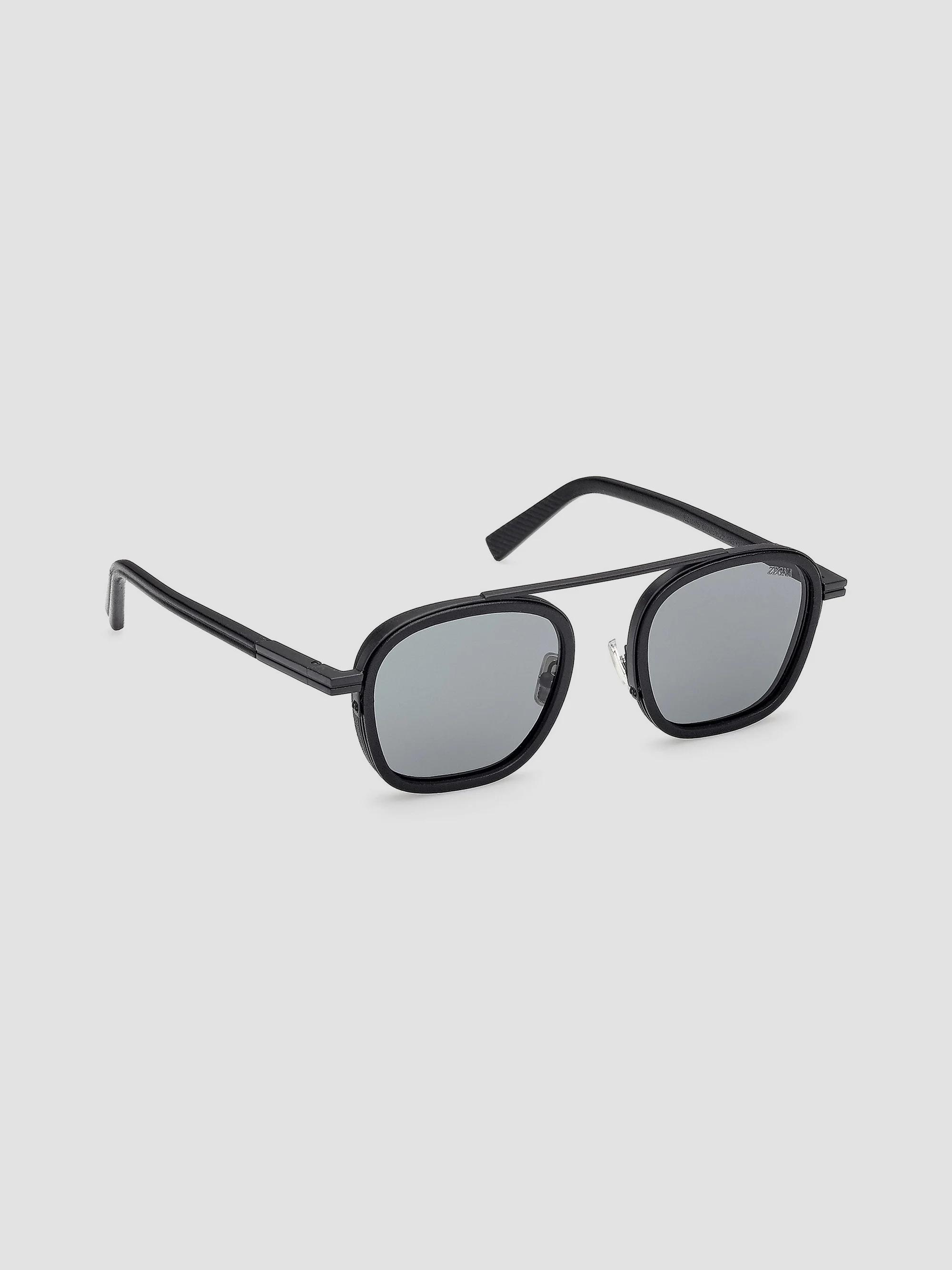 ZEGNA 51MM Geometric Sunglasses | Saks Fifth Avenue
