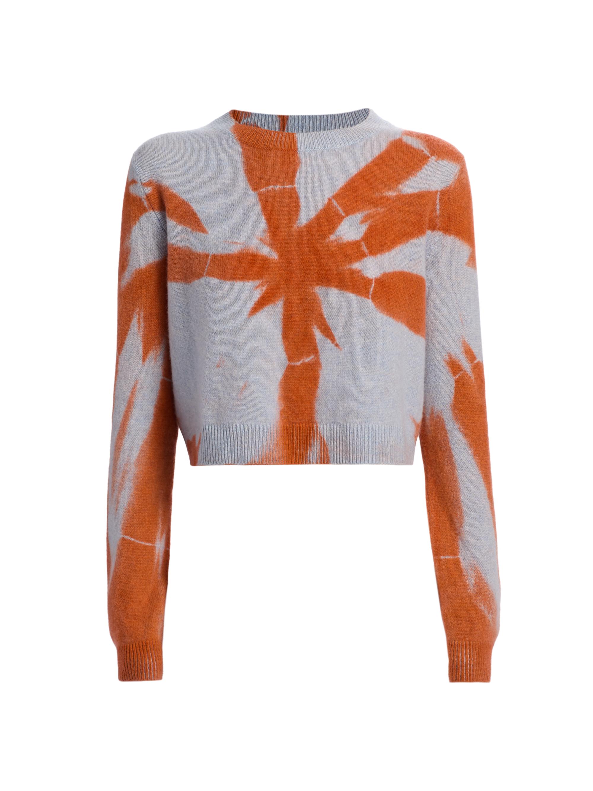 The Elder Statesman Women's Mythic Tranquility Cashmere Sweater - Ice Persimmon