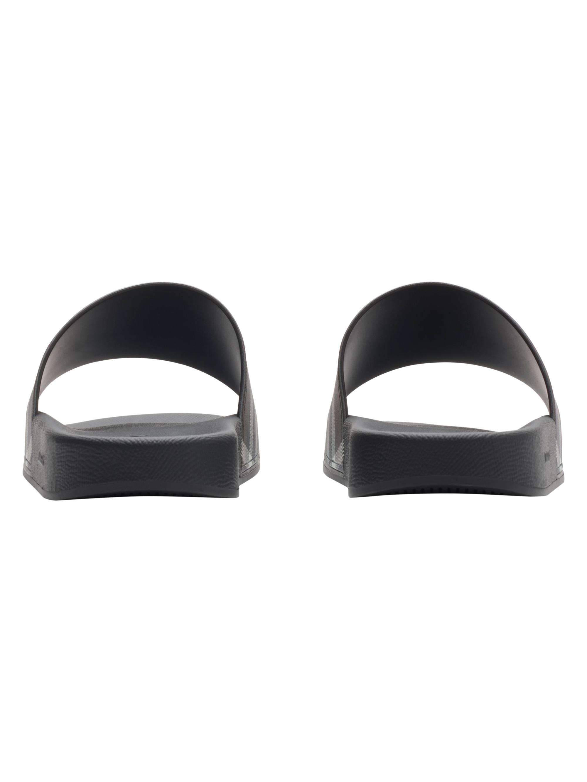 Burberry Furley Check Slide Sandals | Saks Fifth Avenue