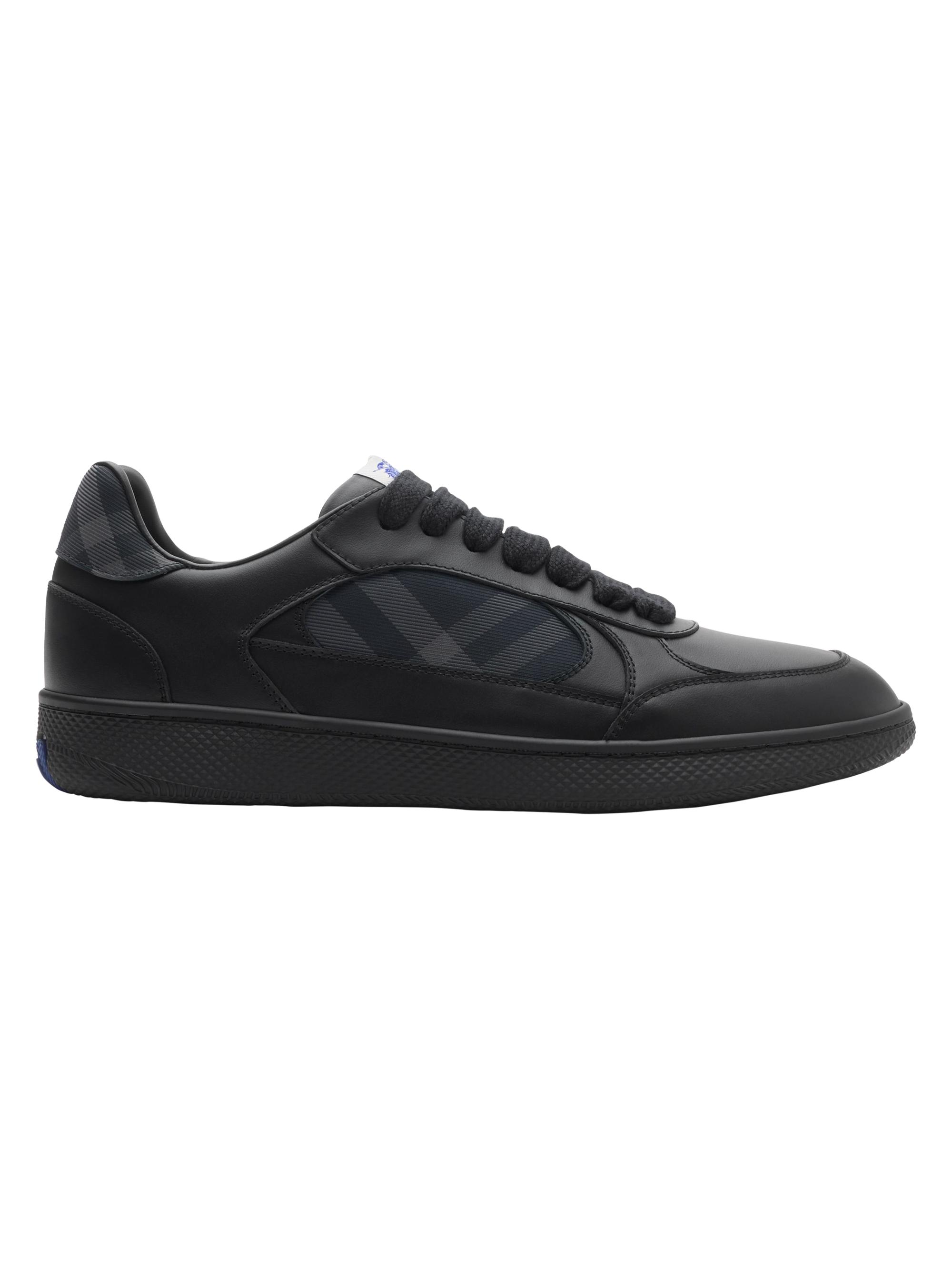 Burberry Terrace Leather Low-Top Sneakers | Saks Fifth Avenue