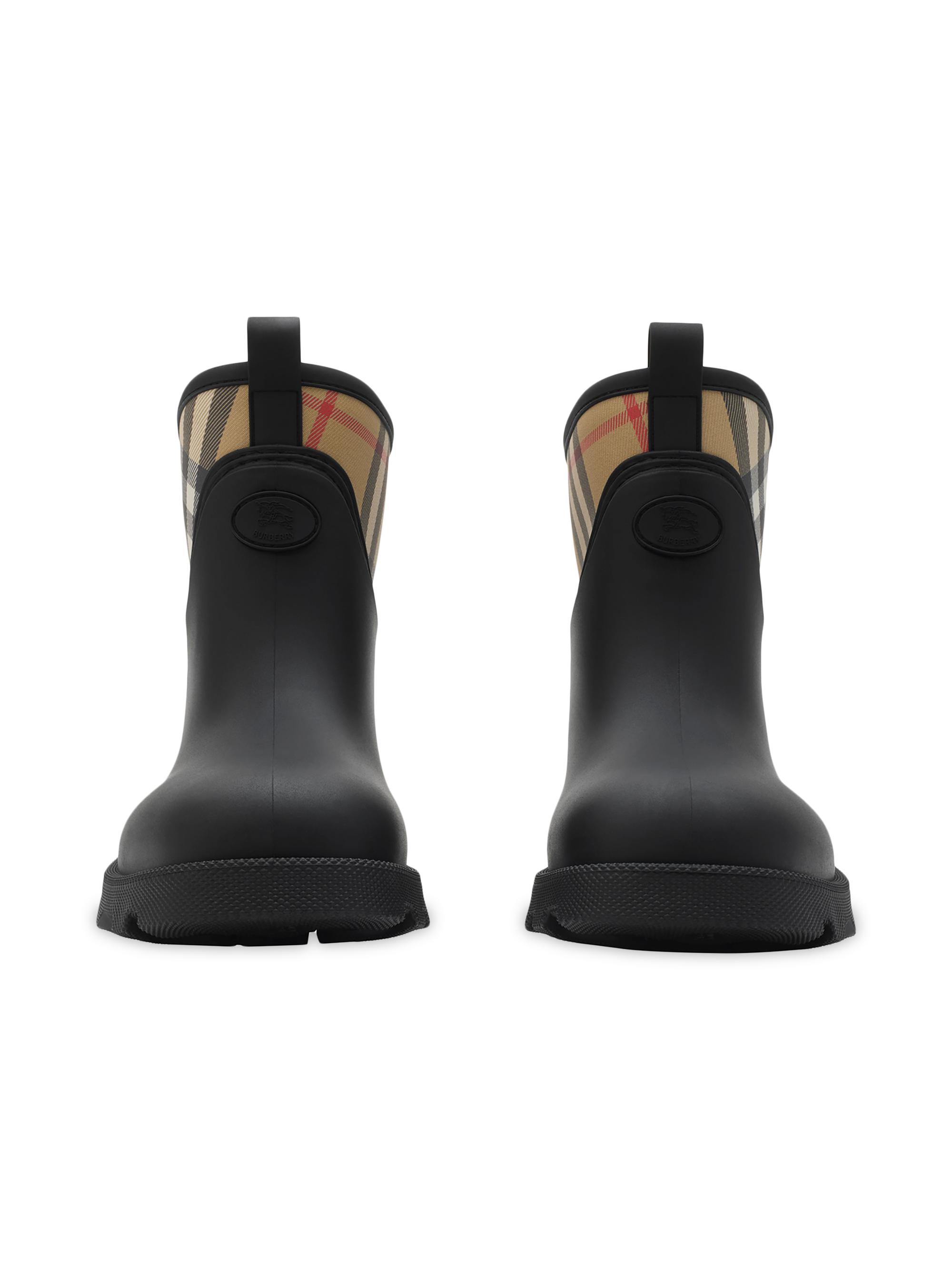 Burberry Marsh Stamp Low Rubber Rain Boots | Saks Fifth Avenue