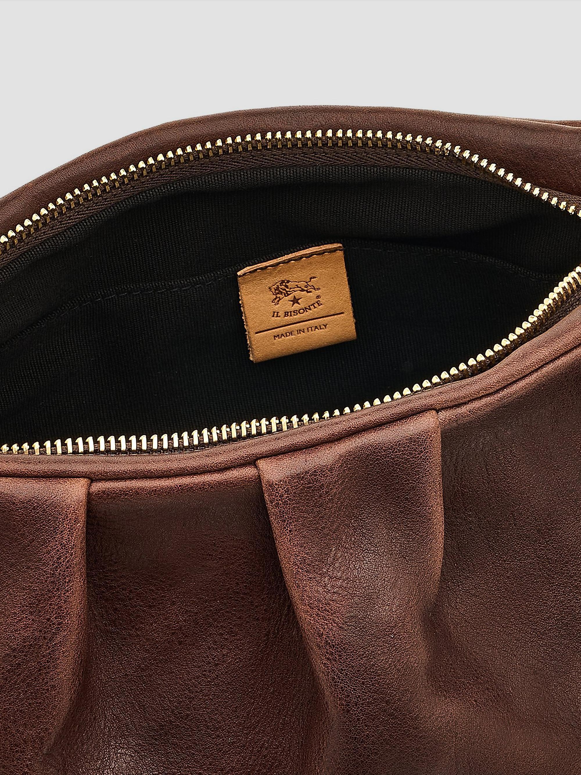 Il Bisonte Women's Accademia Leather Crossbody Bag - Caffe | Thumbnail 5