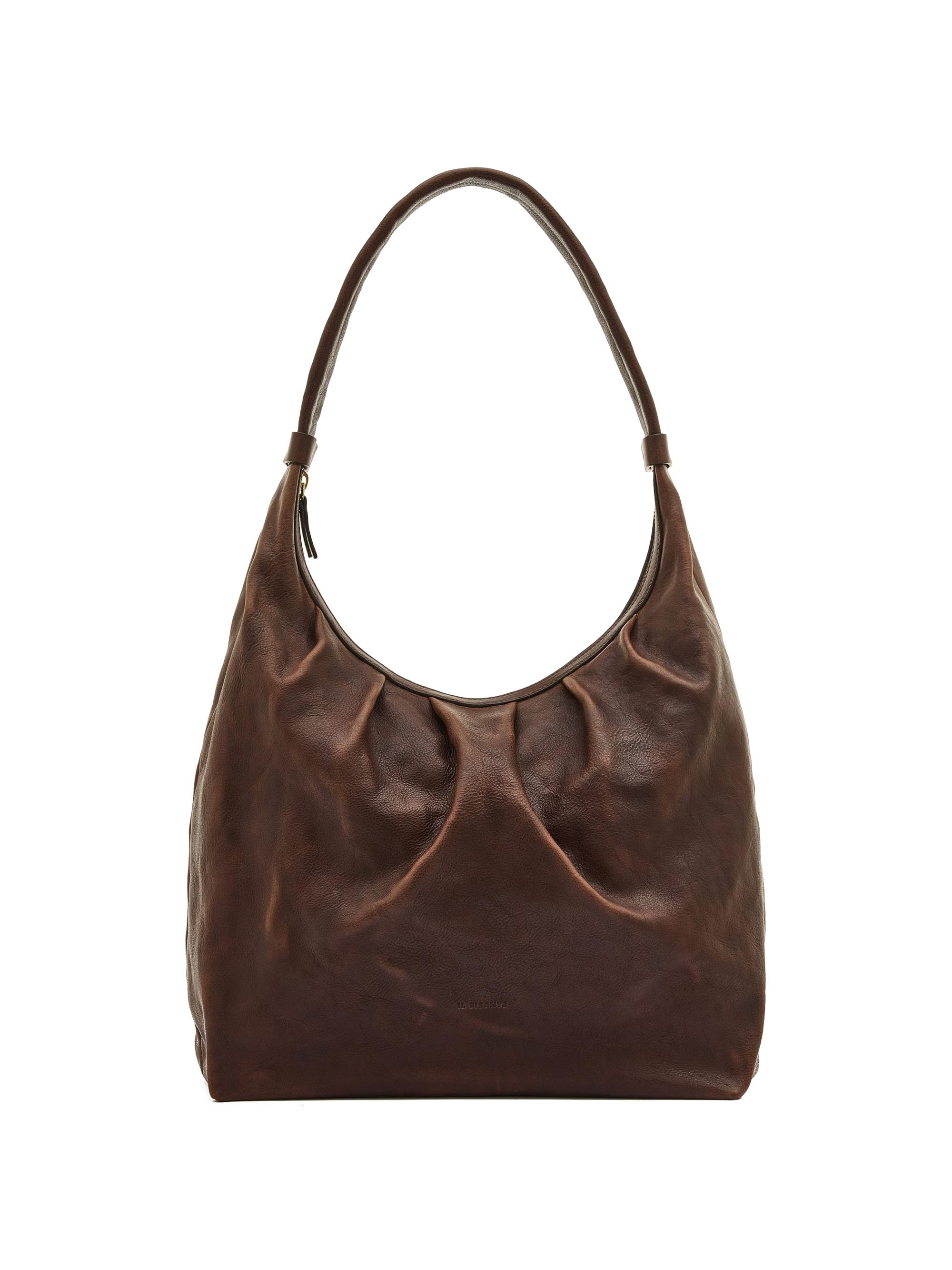 Il Bisonte Women's Accademia Leather Hobo Bag - Nero