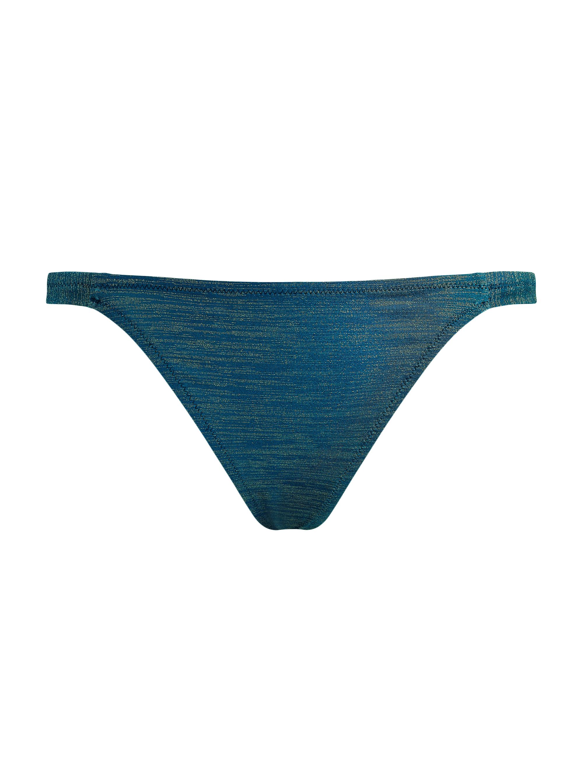 Vilebrequin Women's Tanga Rainbow Textured Bikini Bottom - Vertigo Disco