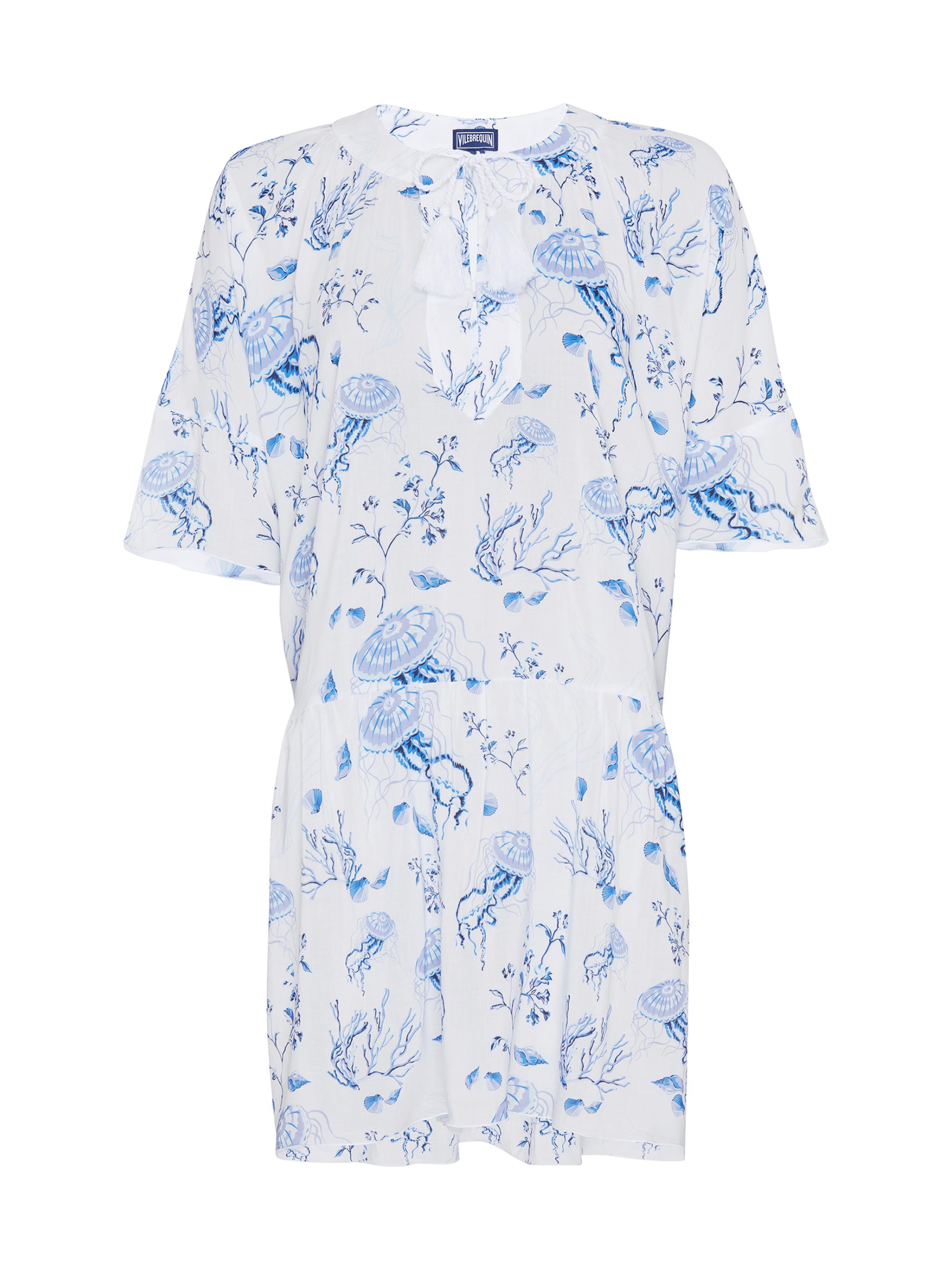 Vilebrequin Women's Medusa Shell Print Minidress - White