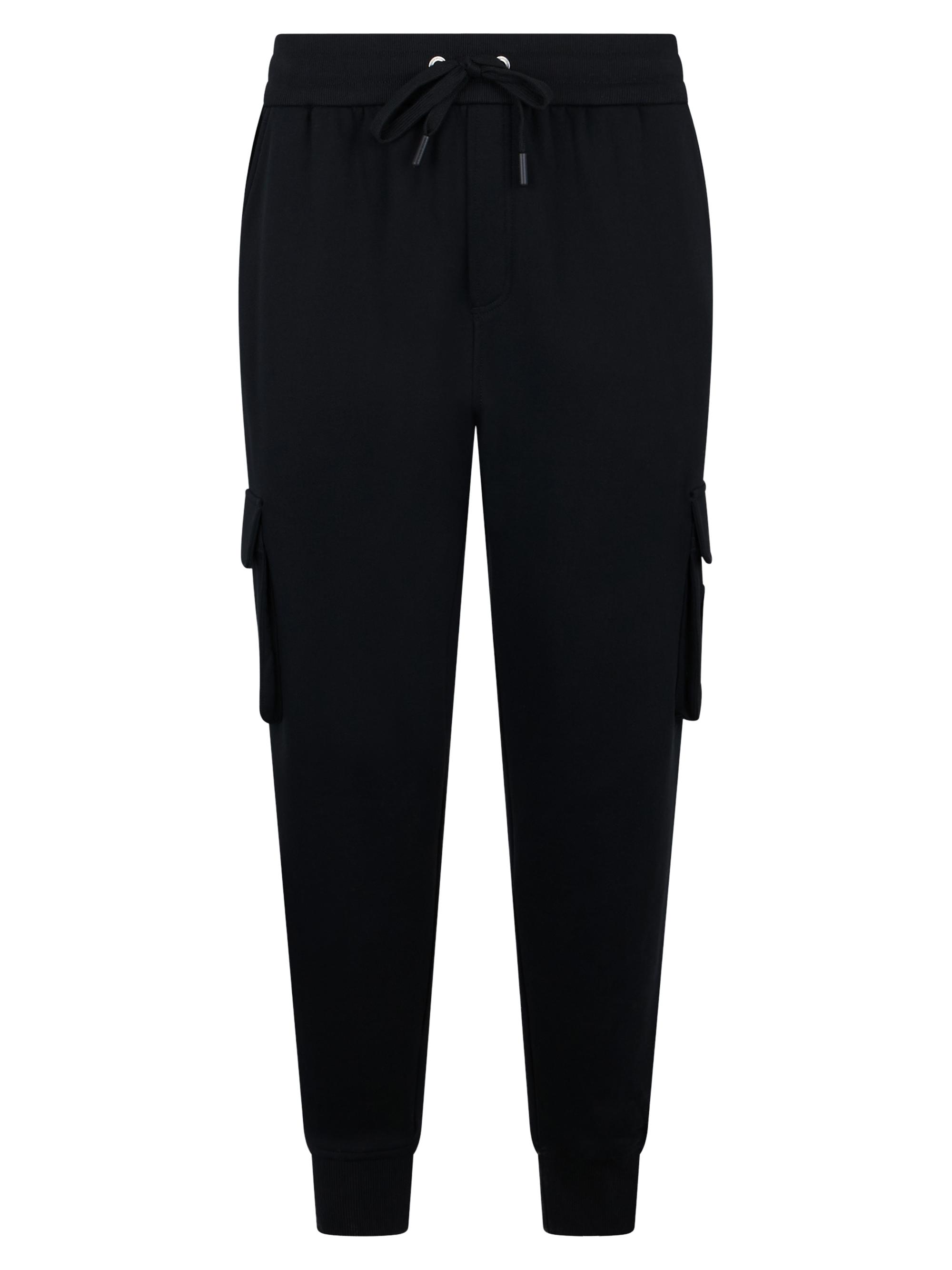 Moose Knuckles Men's Icon Sportswear Hartsfield Cotton Cargo Joggers - Black