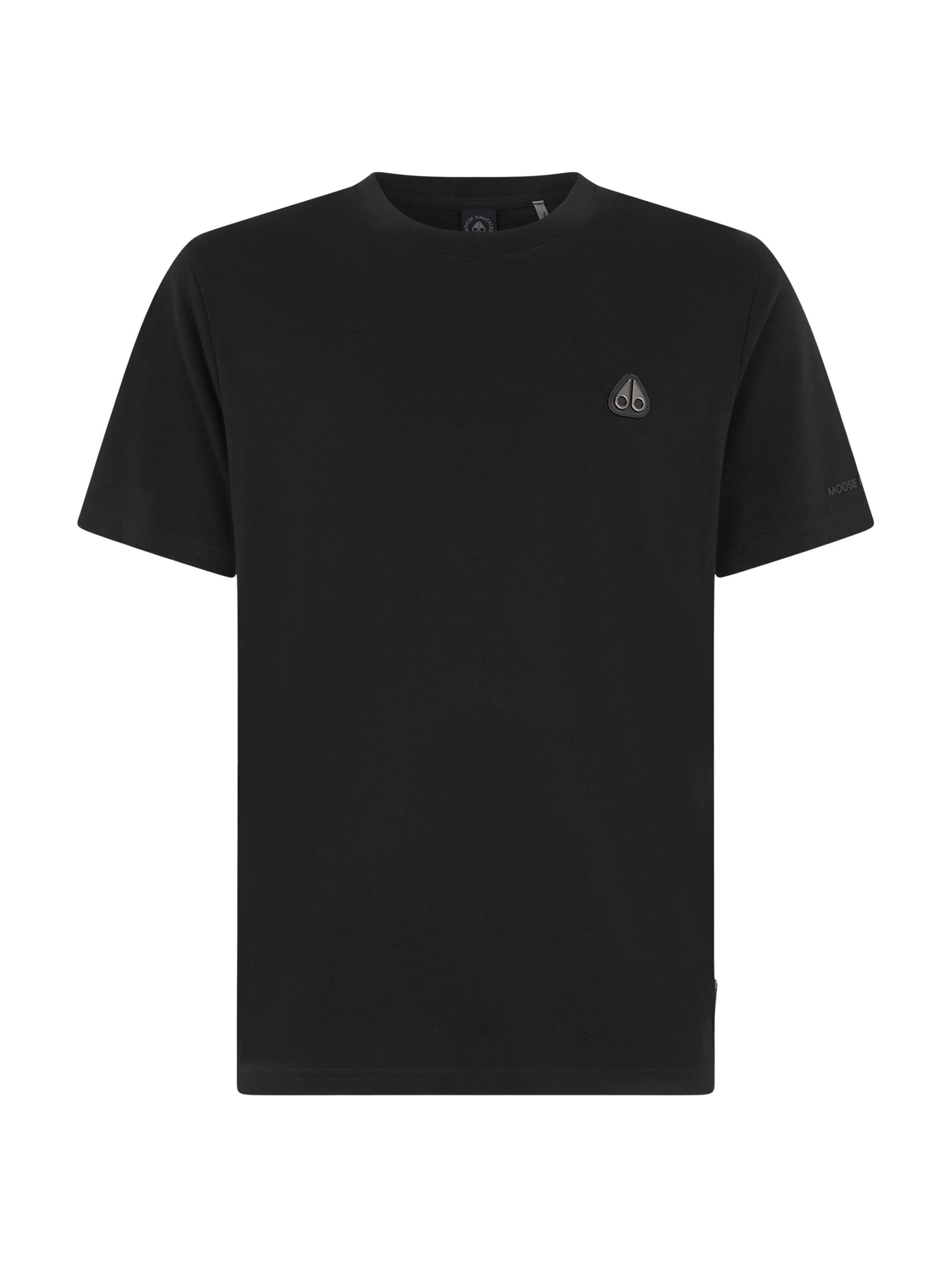 Moose Knuckles Men's Crescent Cotton T-Shirt - Black