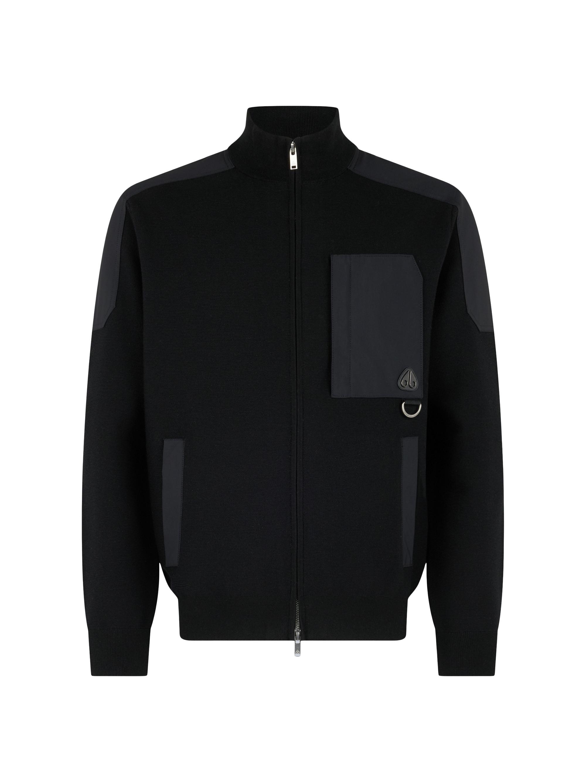 Sacai Wool Zip-Front Cardigan | Saks Fifth Avenue