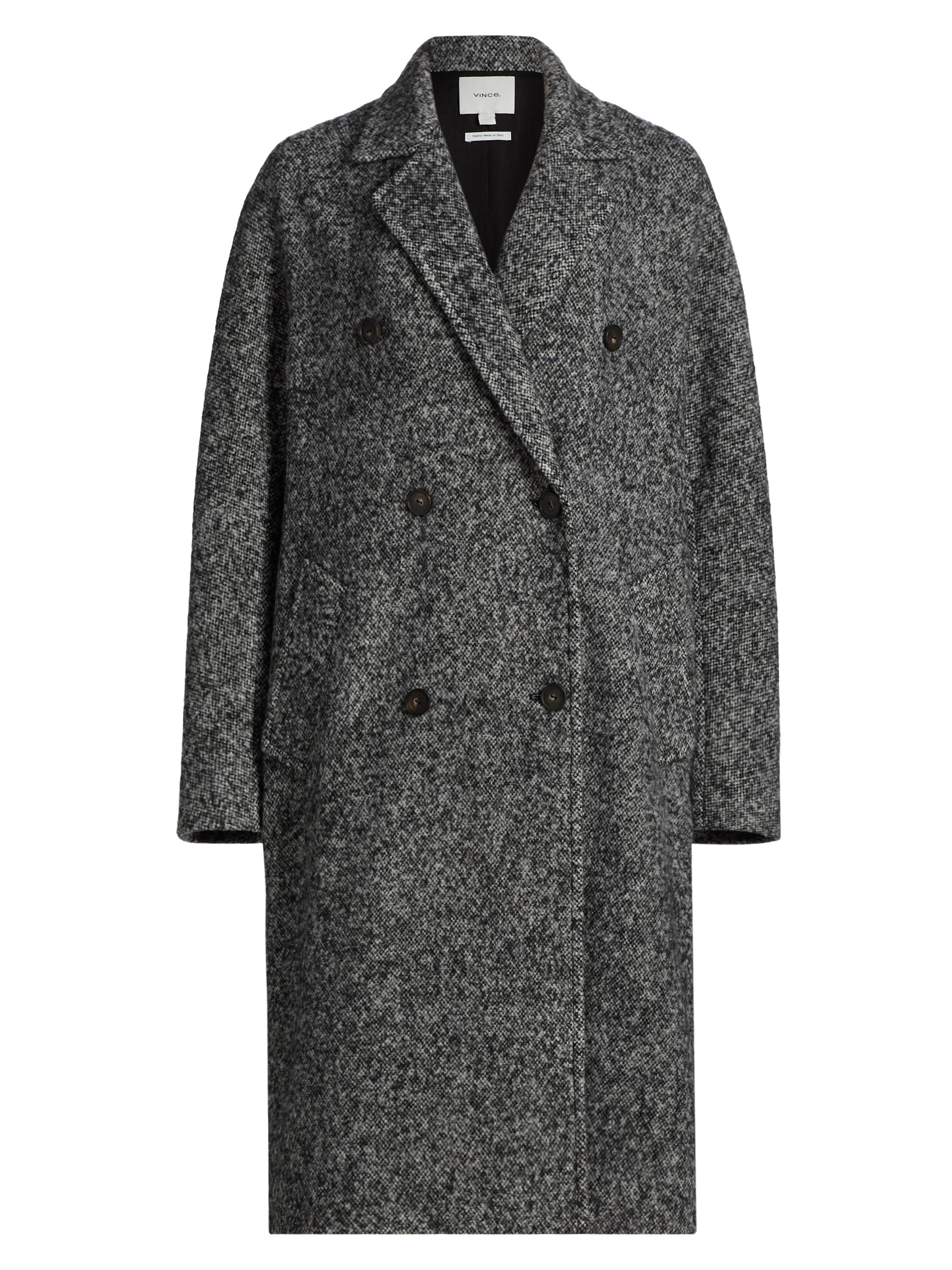 Vince Classic Wool-Blend Single-Breasted Coat | Saks Fifth Avenue