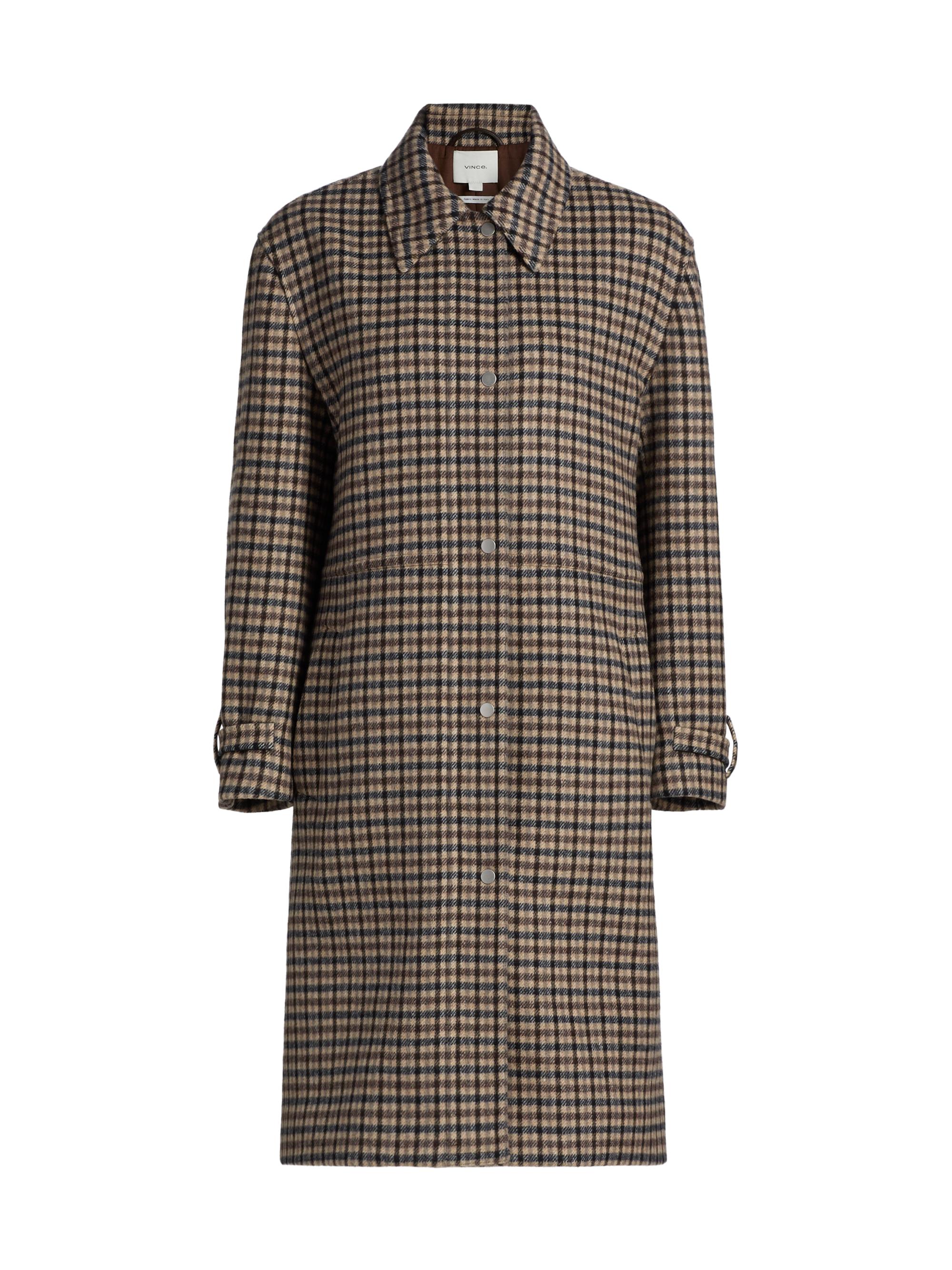 Alice + Olivia Purcell A-Line Peacoat | Saks Fifth Avenue