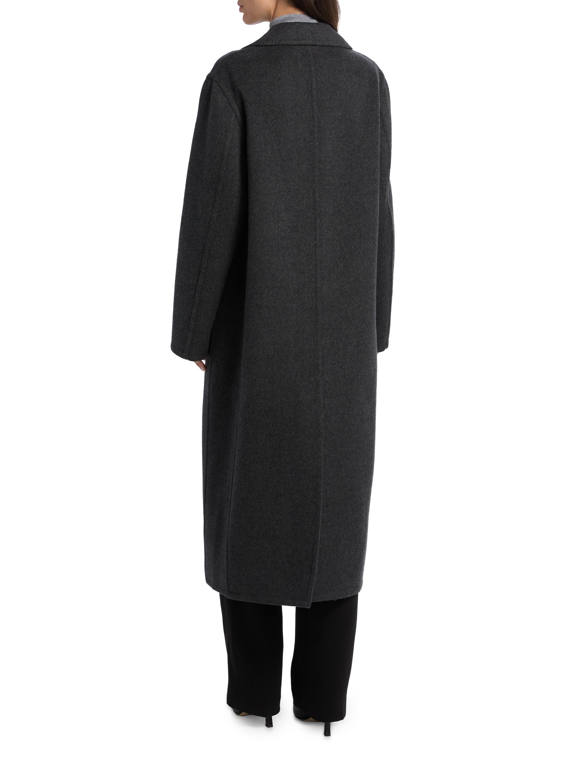 Vince Wool-Blend Double-Breasted Longline Coat | Saks Fifth Avenue