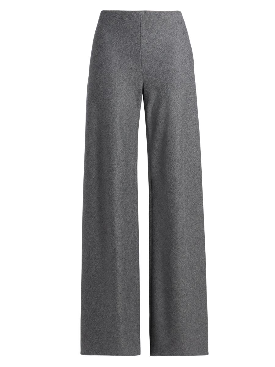 Vince Women's Wool-blend High-rise Pants In Gray