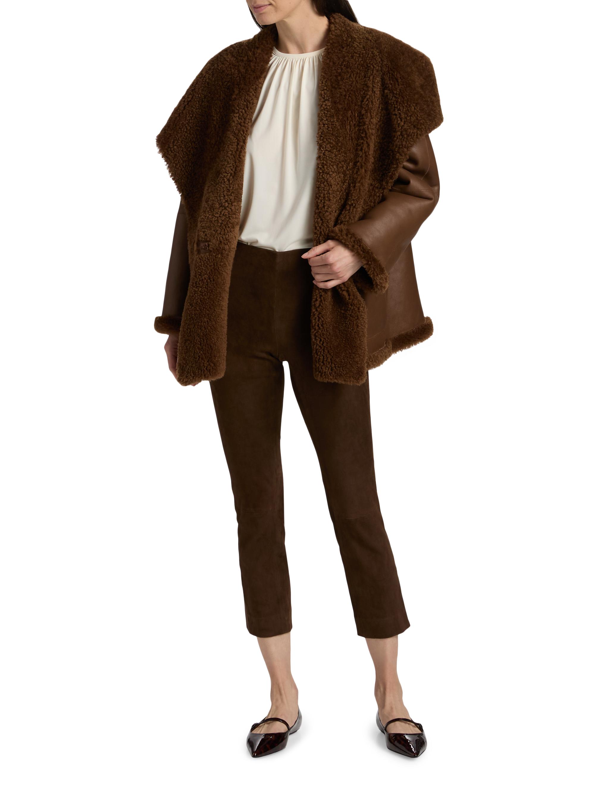 Vince Shearling Hooded Jacket | Saks Fifth Avenue