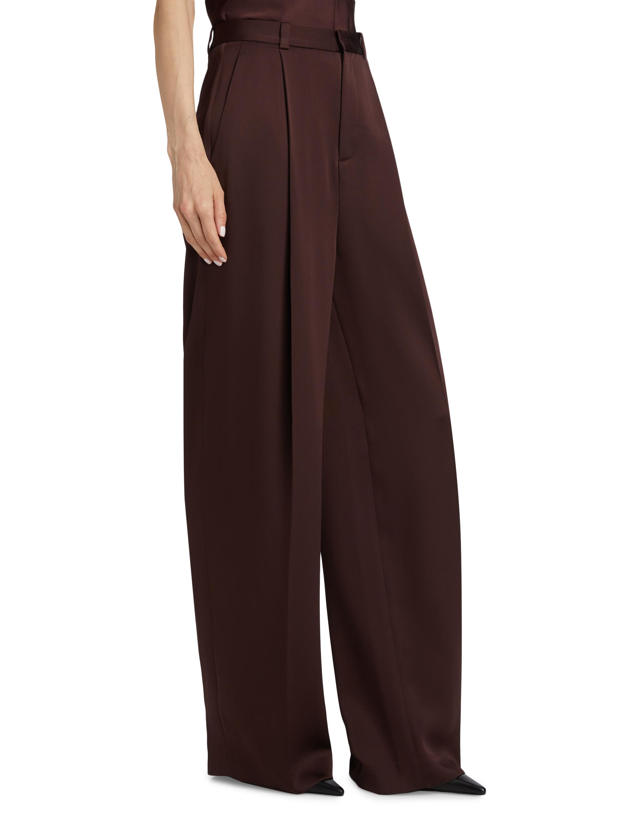 Vince Pleated Mid-Rise Trousers | Saks Fifth Avenue