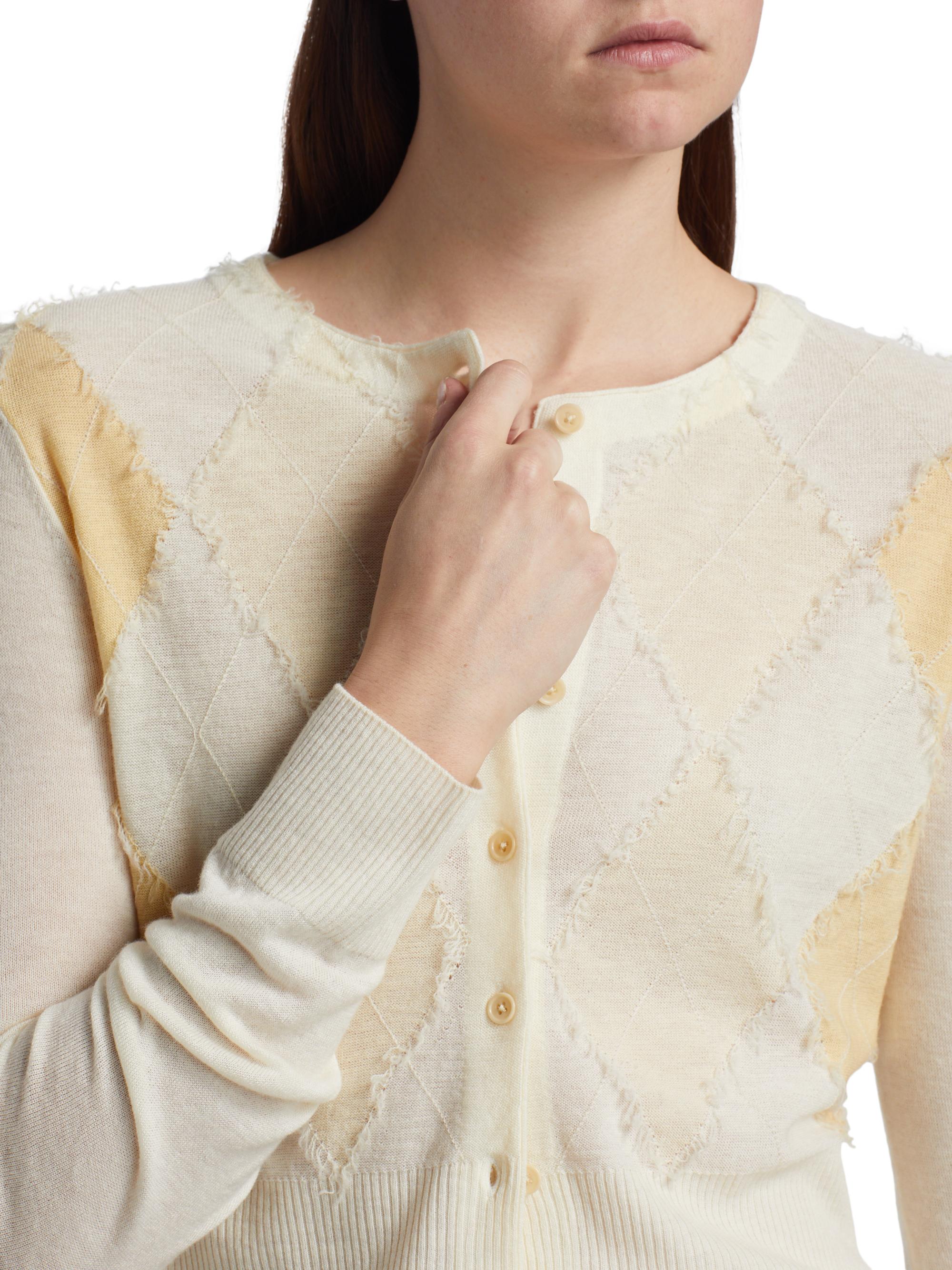 トップス OVY Super Wool Crew Neck Cardigan XL Aubergine | Mens Lambswool Lincoln Zipper Cardigan | WoolOvers US