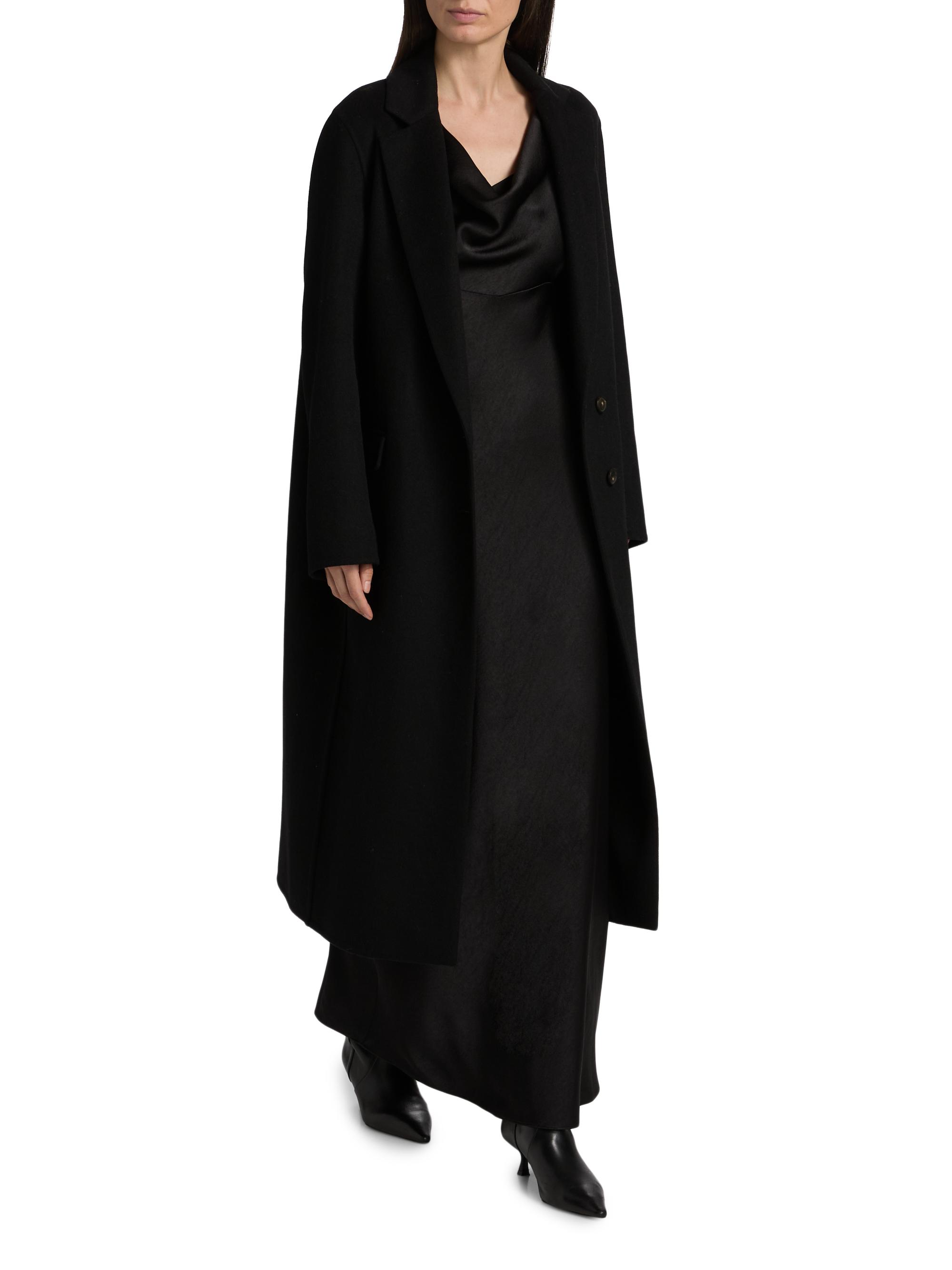 Vince Classic Wool-Blend Single-Breasted Coat | Saks Fifth Avenue